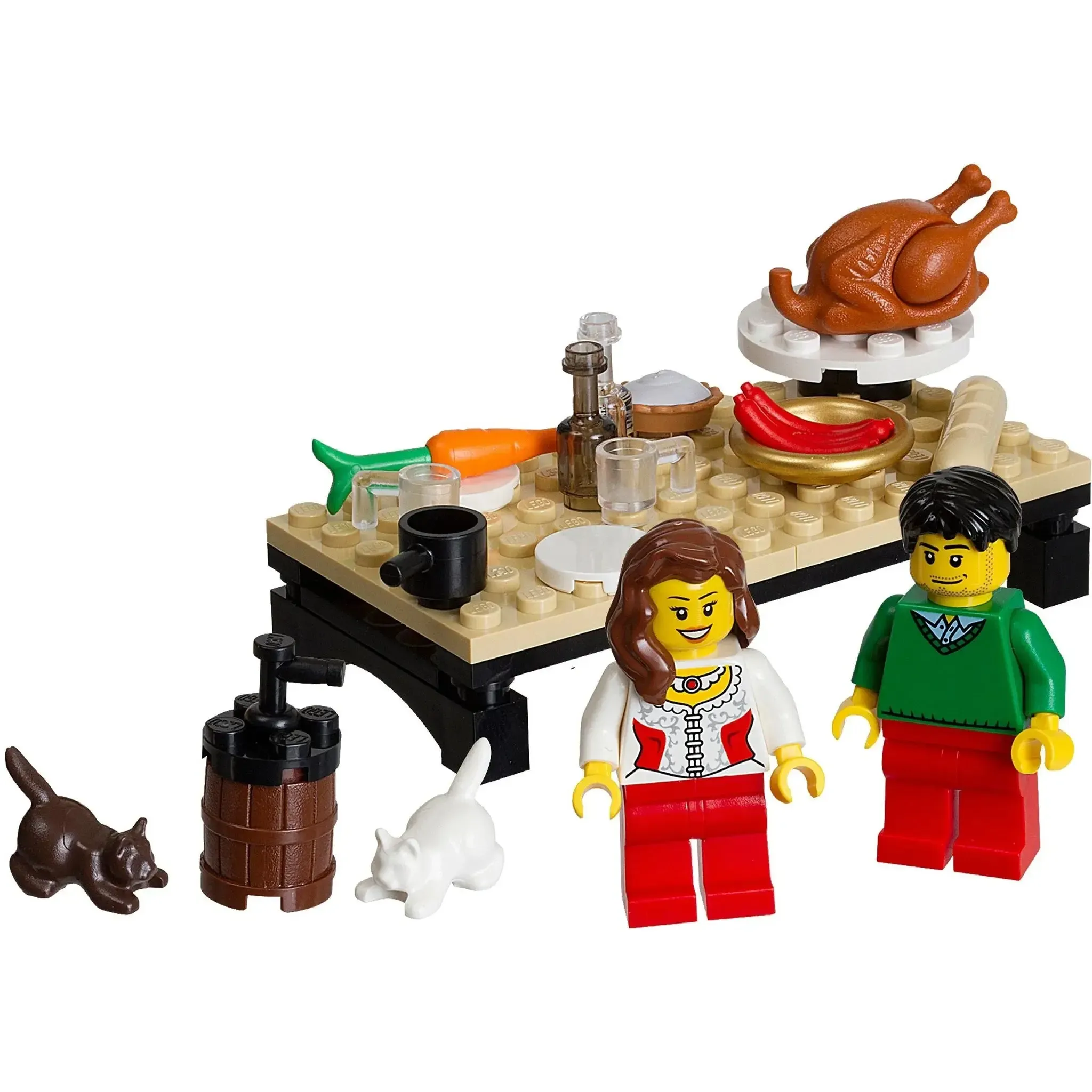 LEGO [Seasonal] - Thanksgiving Feast Building Set Series (40056) - Image 2