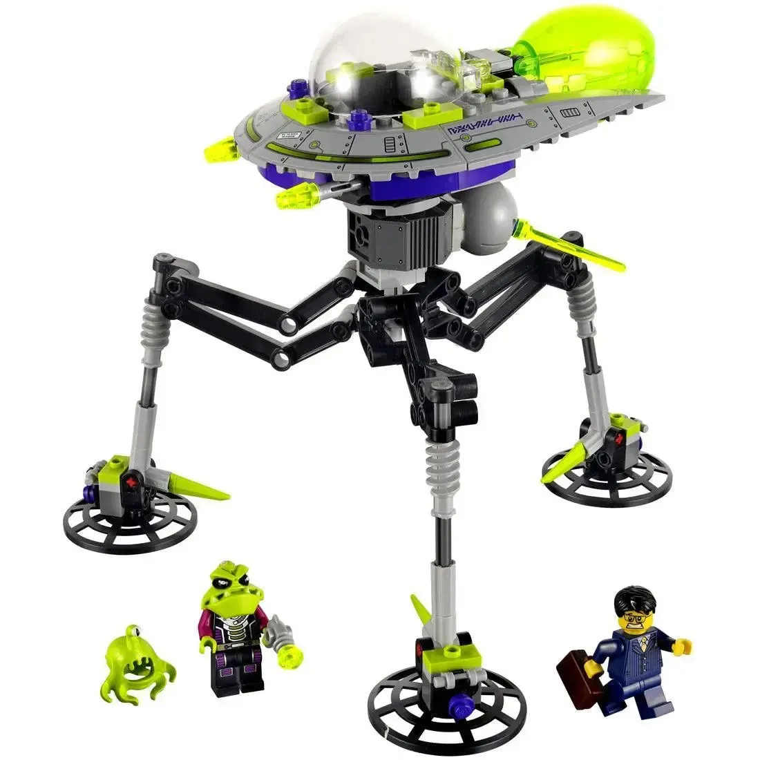 LEGO [Space] - Tripod Invader Building Set - Alien Conquest Series (7051) - Image 2