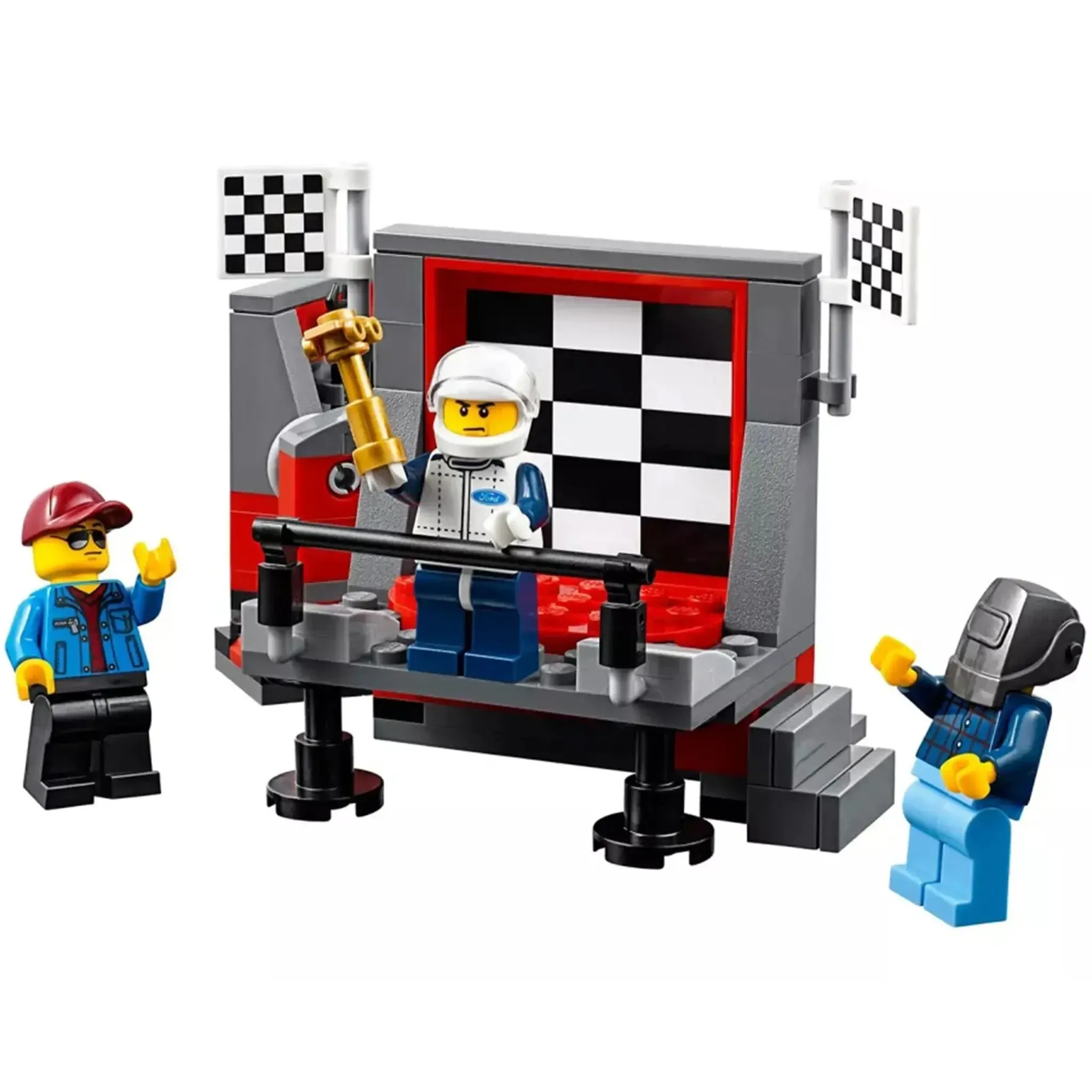 LEGO [Speed Champions] - Ford F-150 Raptor & Ford Model A Hot Rod Building Set - Ford Series (75875) - Image 10