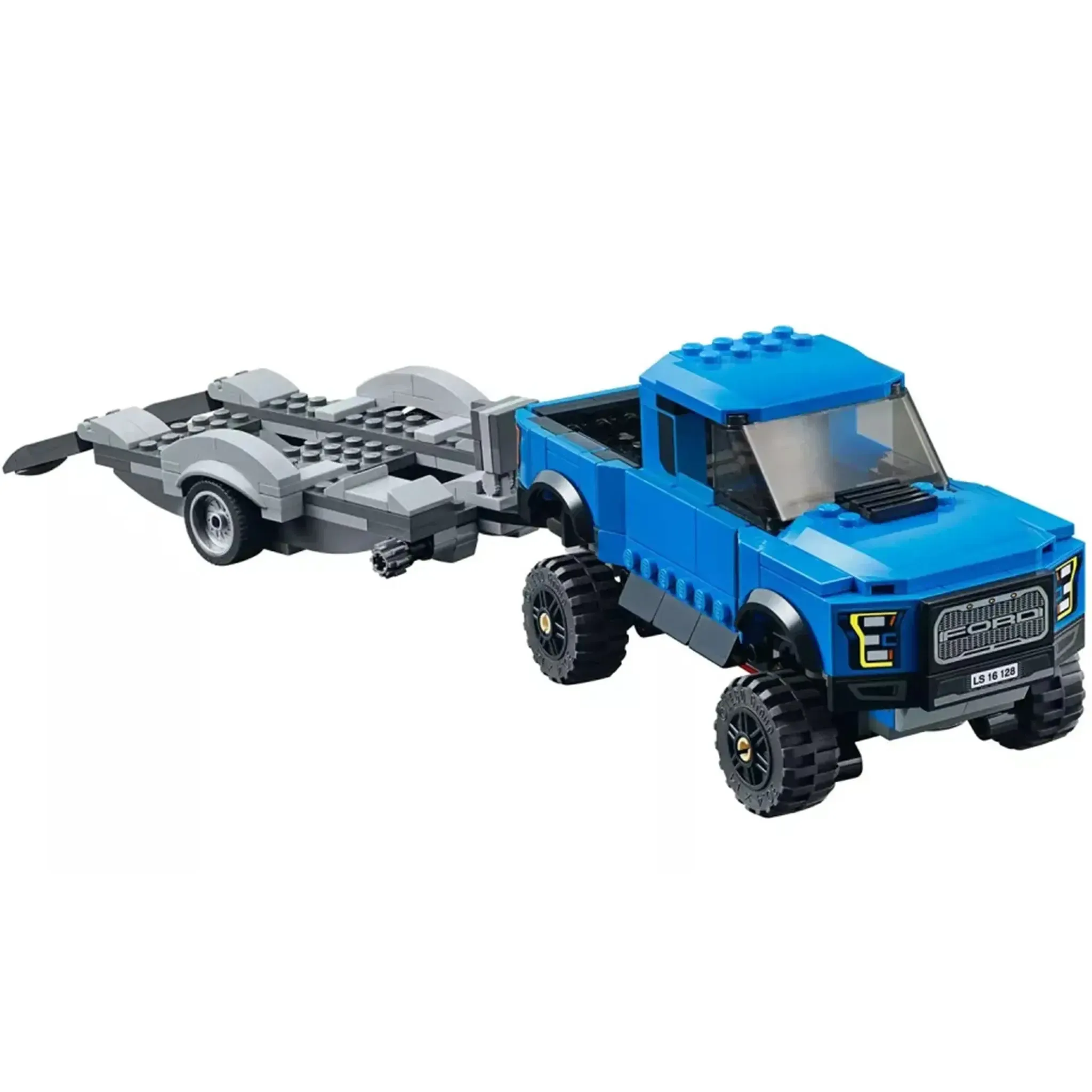 LEGO [Speed Champions] - Ford F-150 Raptor & Ford Model A Hot Rod Building Set - Ford Series (75875) - Image 7