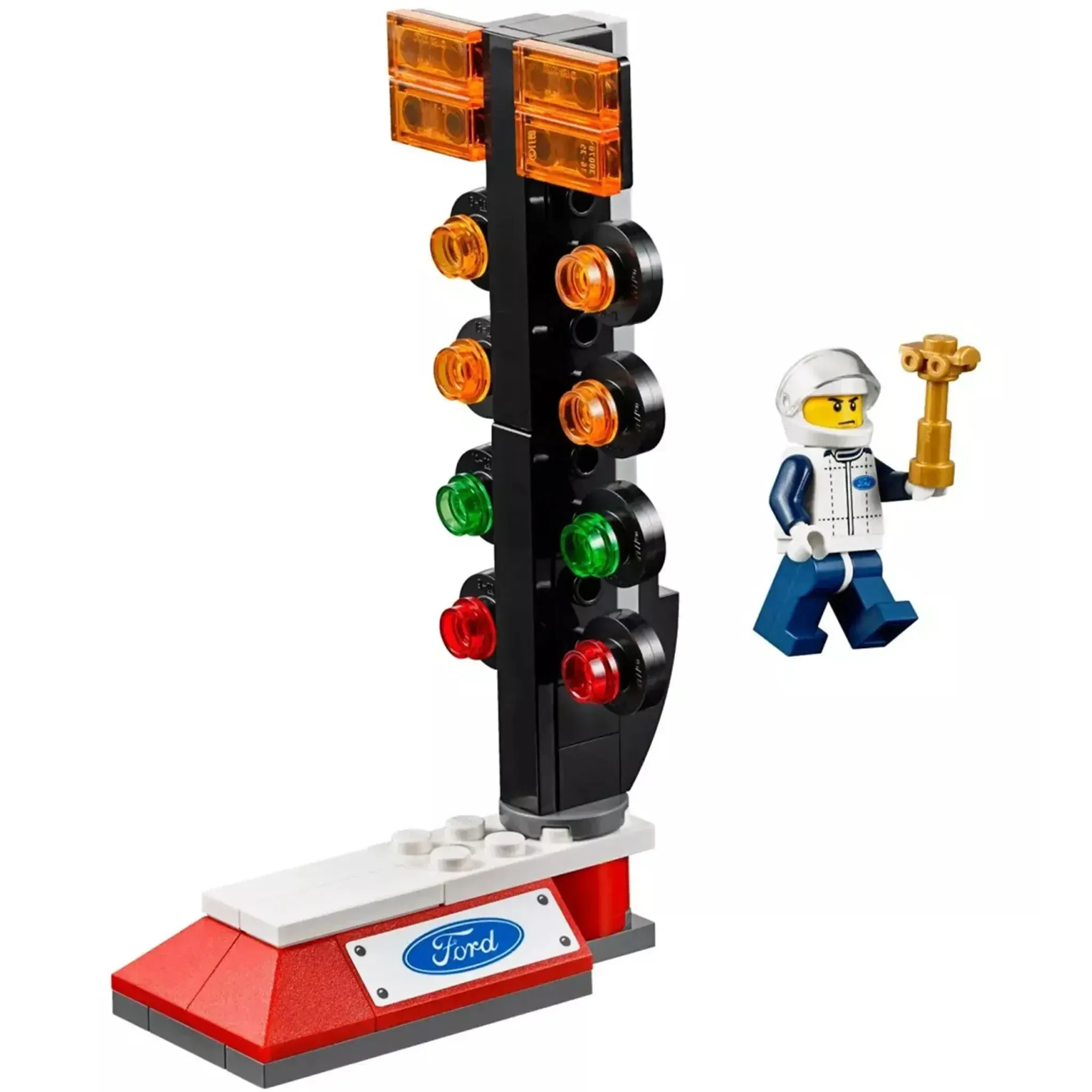 LEGO [Speed Champions] - Ford F-150 Raptor & Ford Model A Hot Rod Building Set - Ford Series (75875) - Image 9