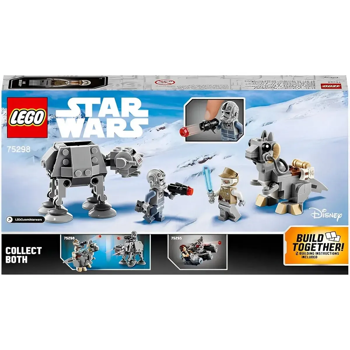 LEGO [Star Wars] - AT-AT vs. Tauntaun Microfighters Building Set - MicroFighters Series (75298) - Image 3