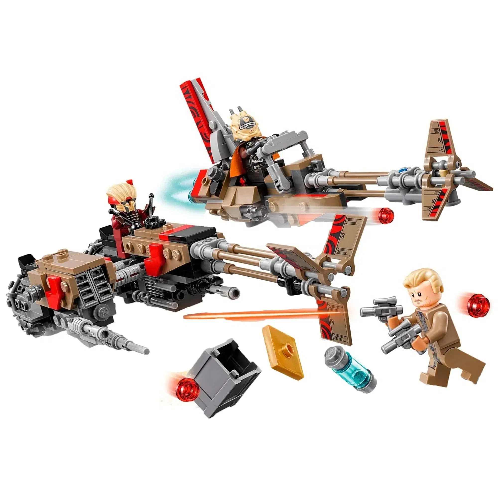 LEGO [Star Wars] - Cloud-Rider Swoop Bikes Building Set - Solo Series (75215) - Image 3