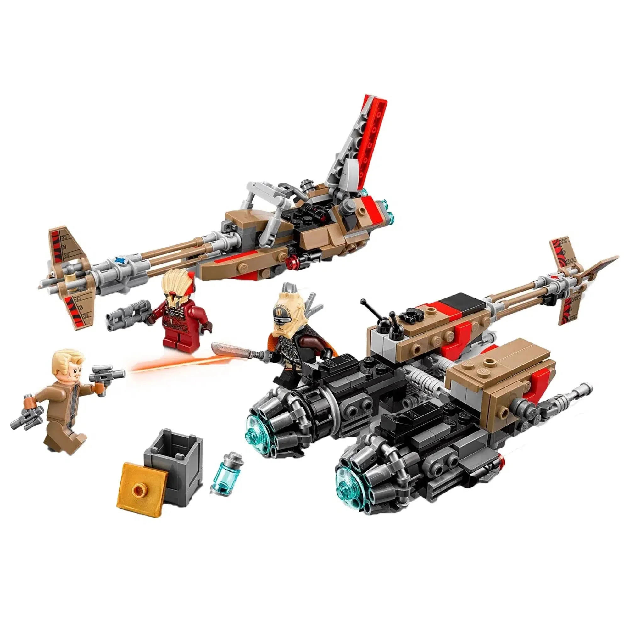 LEGO [Star Wars] - Cloud-Rider Swoop Bikes Building Set - Solo Series (75215) - Image 4