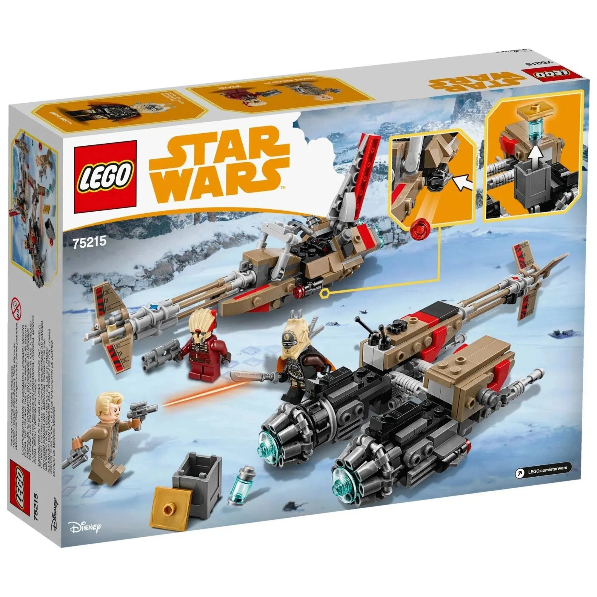 LEGO [Star Wars] - Cloud-Rider Swoop Bikes Building Set - Solo Series (75215) - Image 5