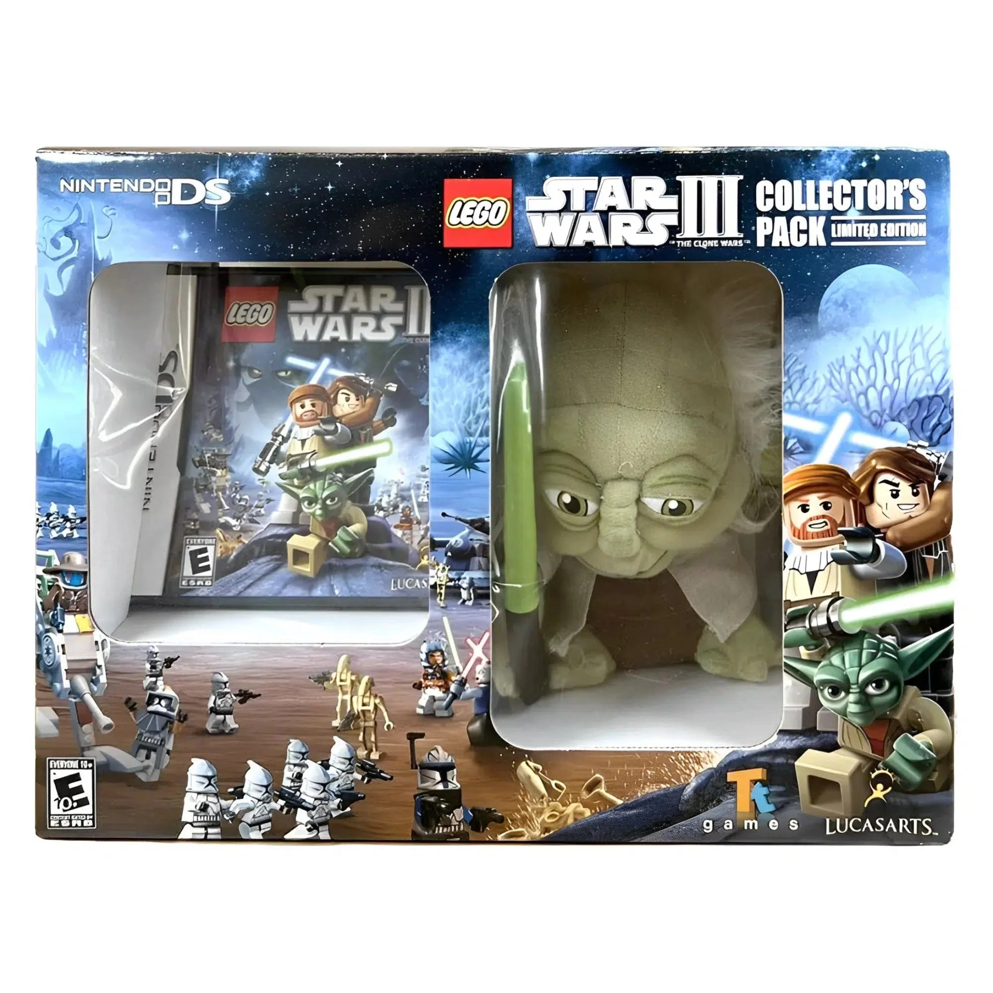 LEGO Star Wars III: The Clone Wars [Nintendo DS] - Collector's Pack Limited Edition Game & Yoda Plush Set - Image 3