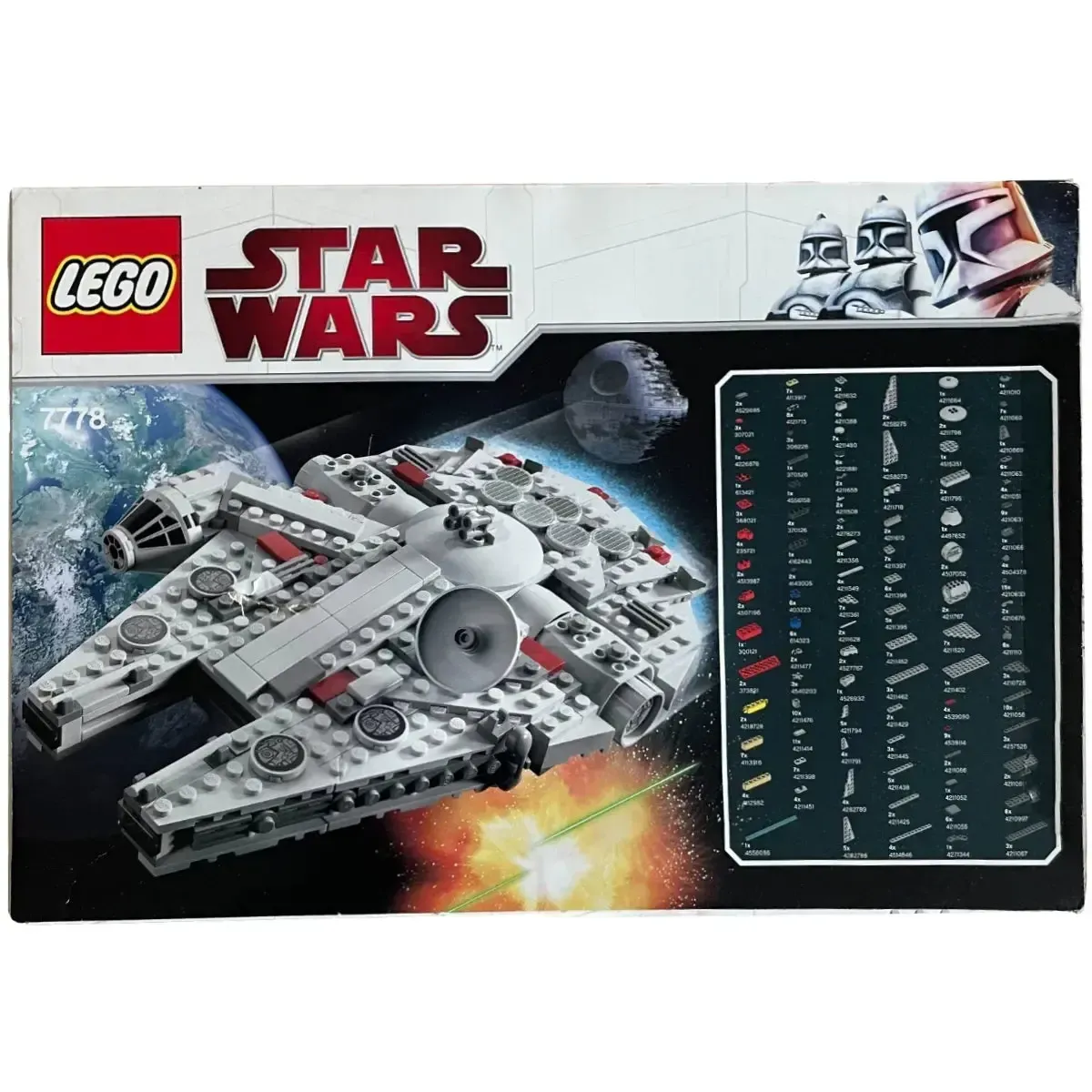 LEGO [Star Wars] - Midi-scale Millennium Falcon Building Set - Episode IV Series (7778) - Image 3