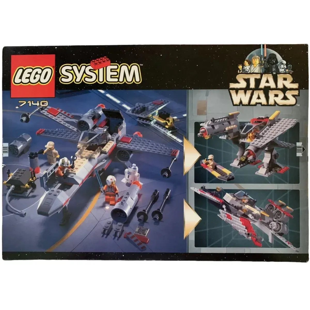 LEGO [Star Wars] - X-wing Fighter Building Set - Episode IV Series (7140) - Image 3