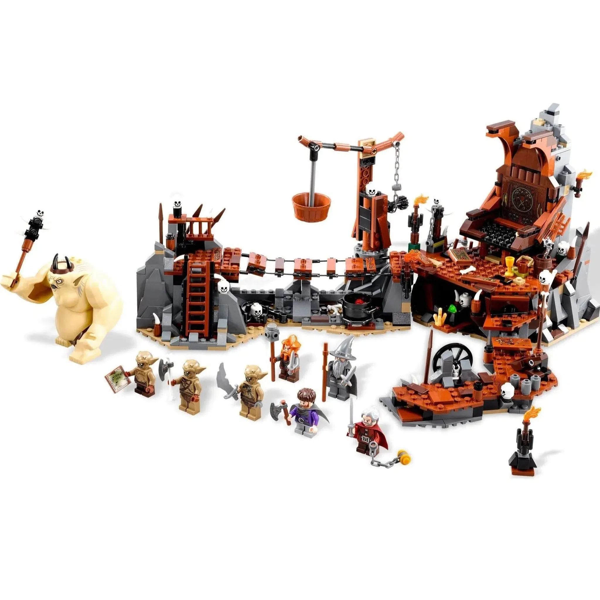 LEGO [The Hobbit] - The Goblin King Battle Building Set - An Unexpected Journey Series (79010) - Image 2