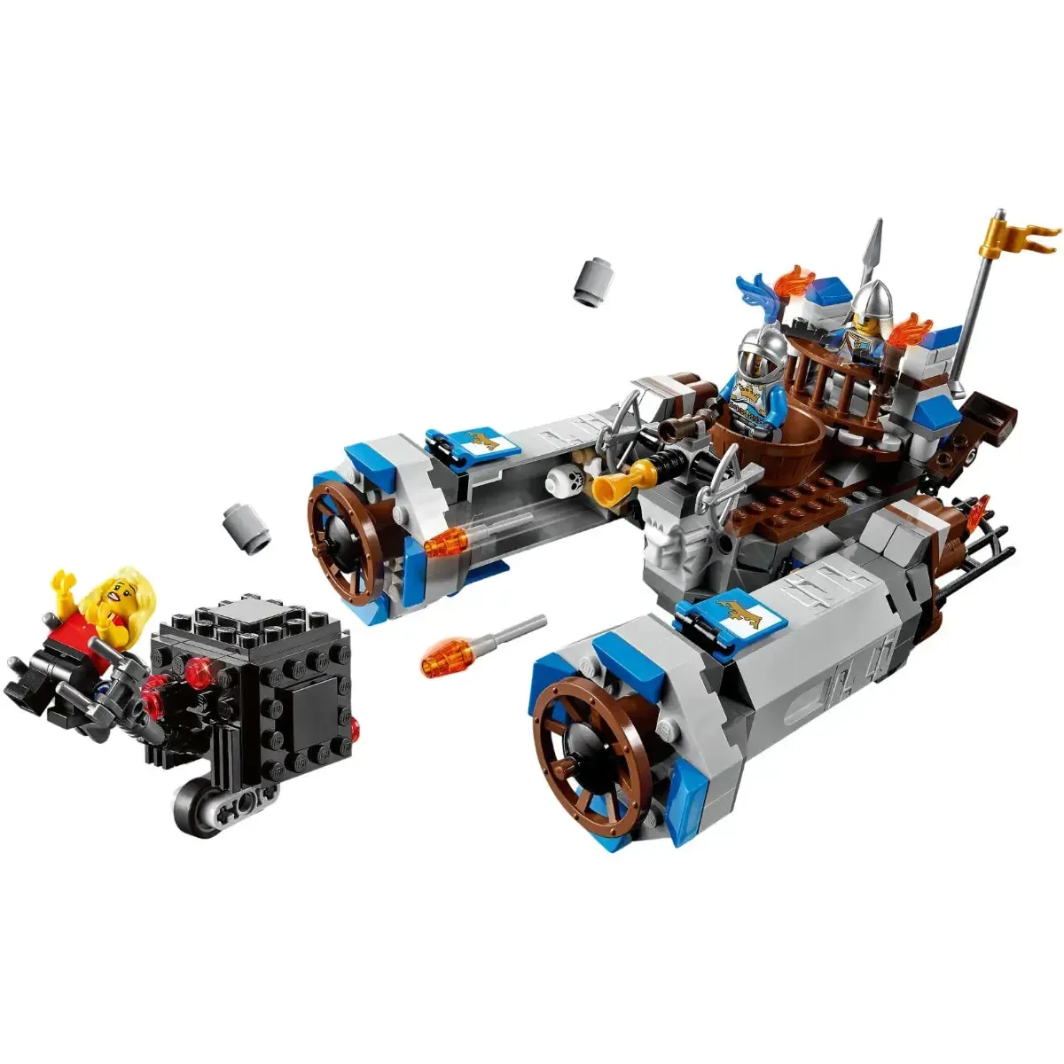 LEGO [The LEGO Movie] - Castle Cavalry Building Set - 2 in 1 Series (70806) - Image 2