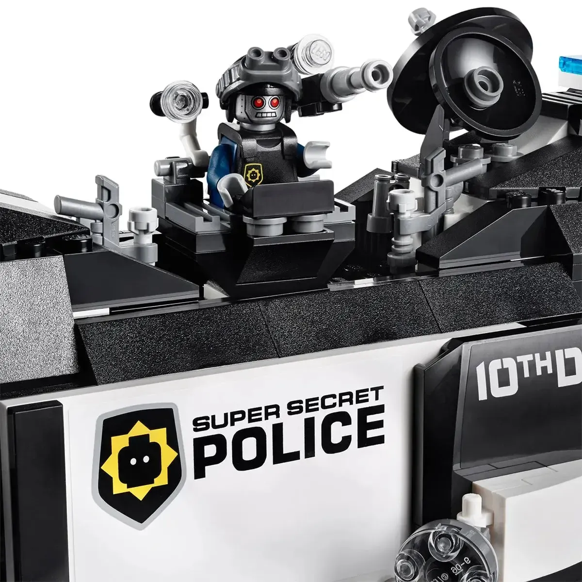 LEGO [The LEGO Movie] - Super Secret Police Dropship Building Set - Super Secret Police Series (70815) - Image 10