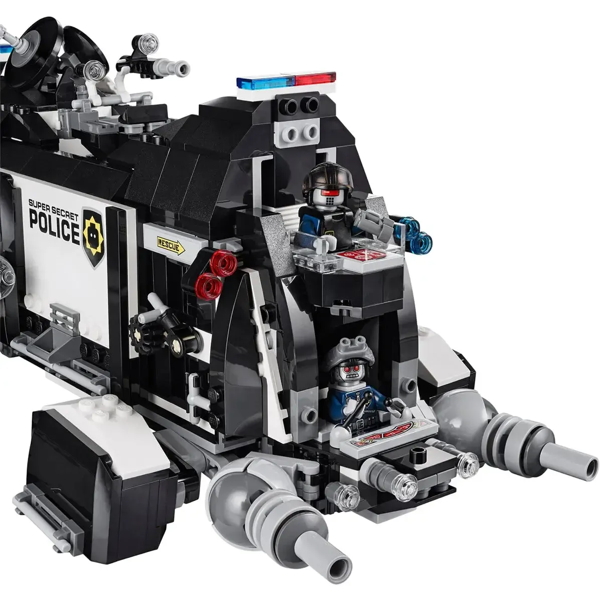 LEGO [The LEGO Movie] - Super Secret Police Dropship Building Set - Super Secret Police Series (70815) - Image 8