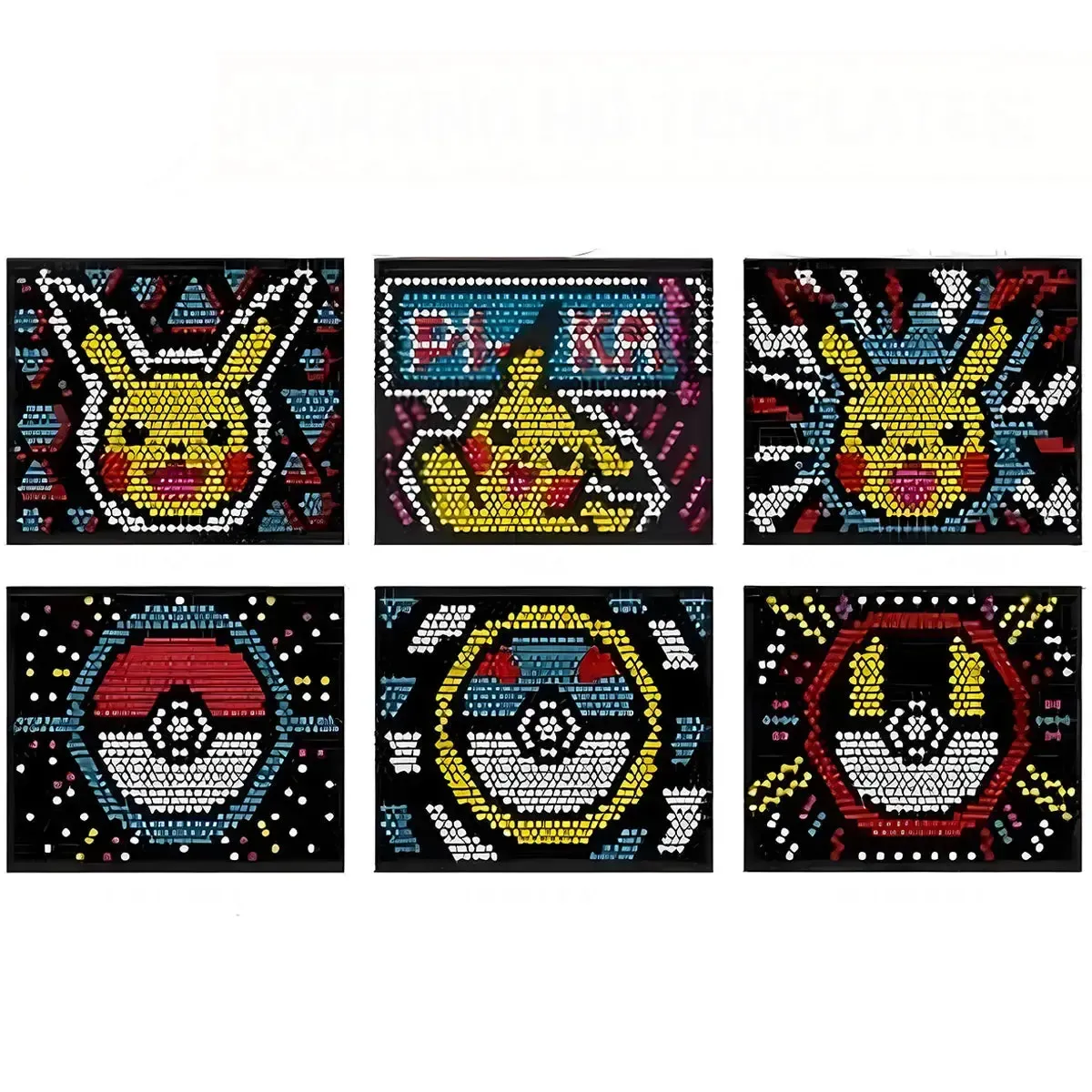 Lite-Brite [Pokémon] - Super Bright HD Art Toy (6 Templates) - Hasbro - Image 4