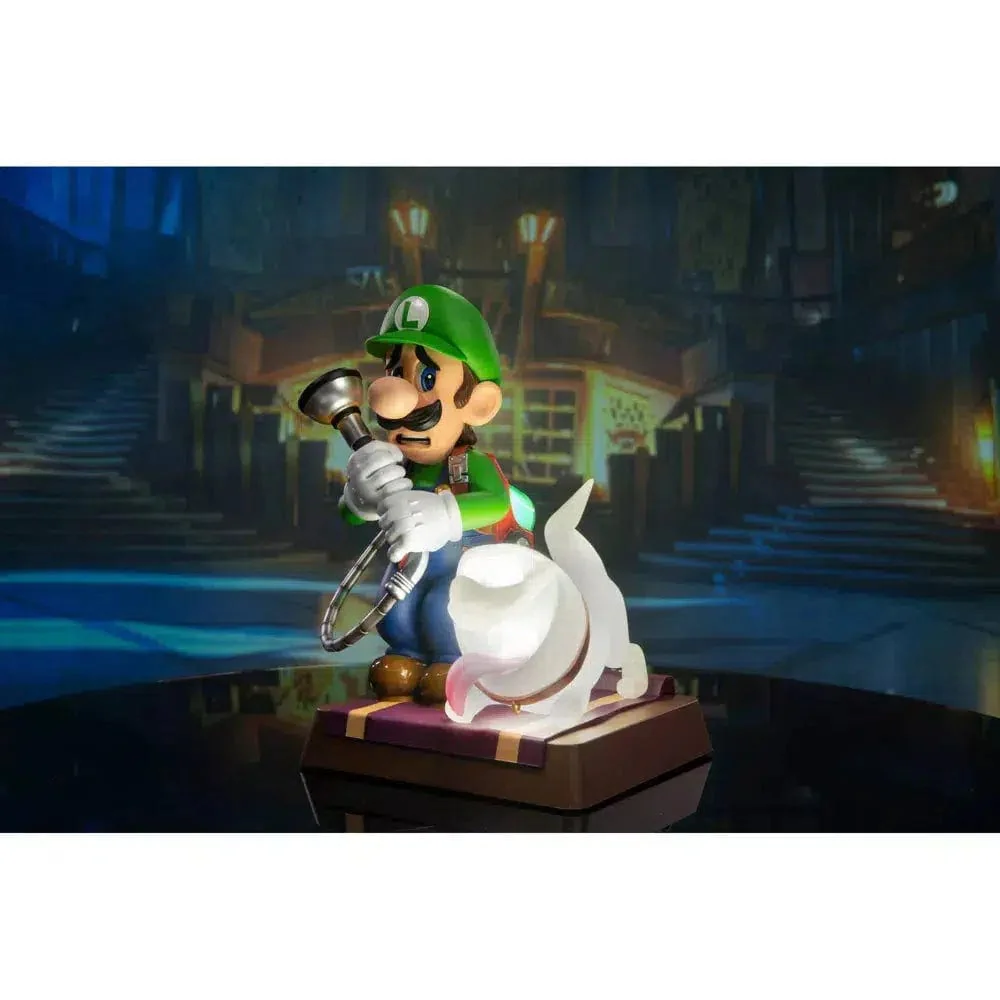 Luigi's Mansion 3 - Luigi & Polterpup Statue  - First 4 Figures - 9" PVC - Image 7