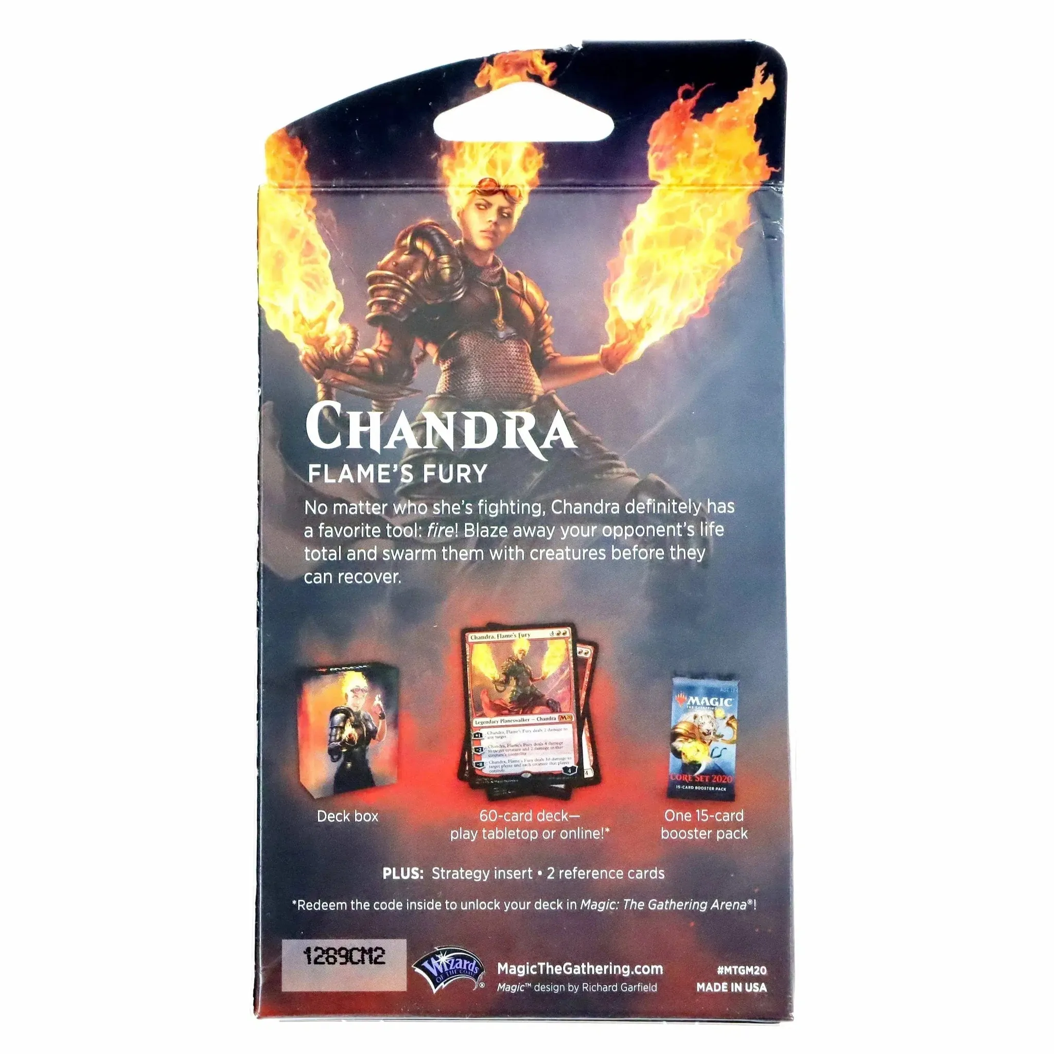 Magic: The Gathering [Core 2020] - Chandra, Flame's Fury Planeswalker Deck - Image 2
