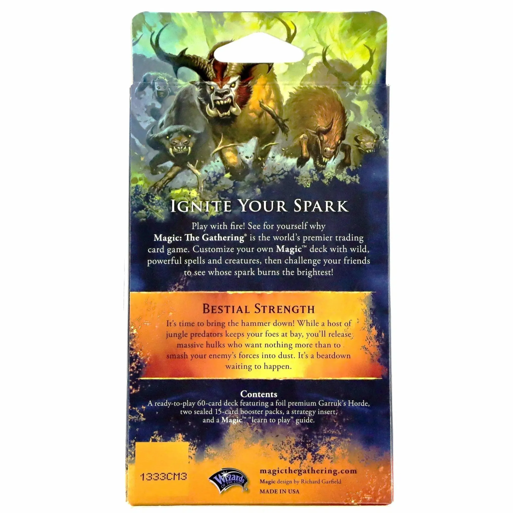 Magic: The Gathering [Core Set 2014] - Bestial Strength Intro Pack (Theme Deck) - Image 2