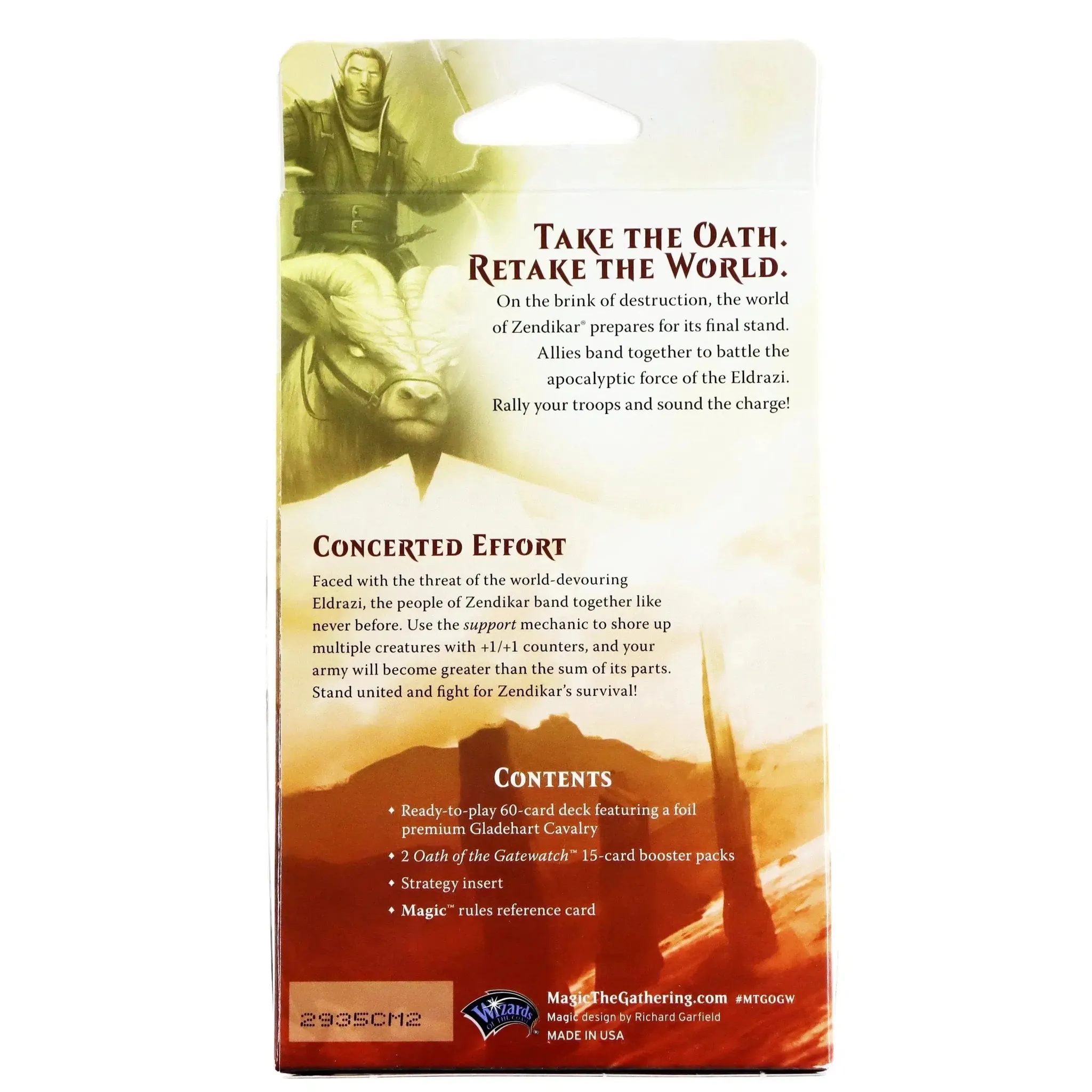 Magic: The Gathering [Oath of the Gatewatch] - Concerted Effort Intro Pack (Theme Deck) - Image 2