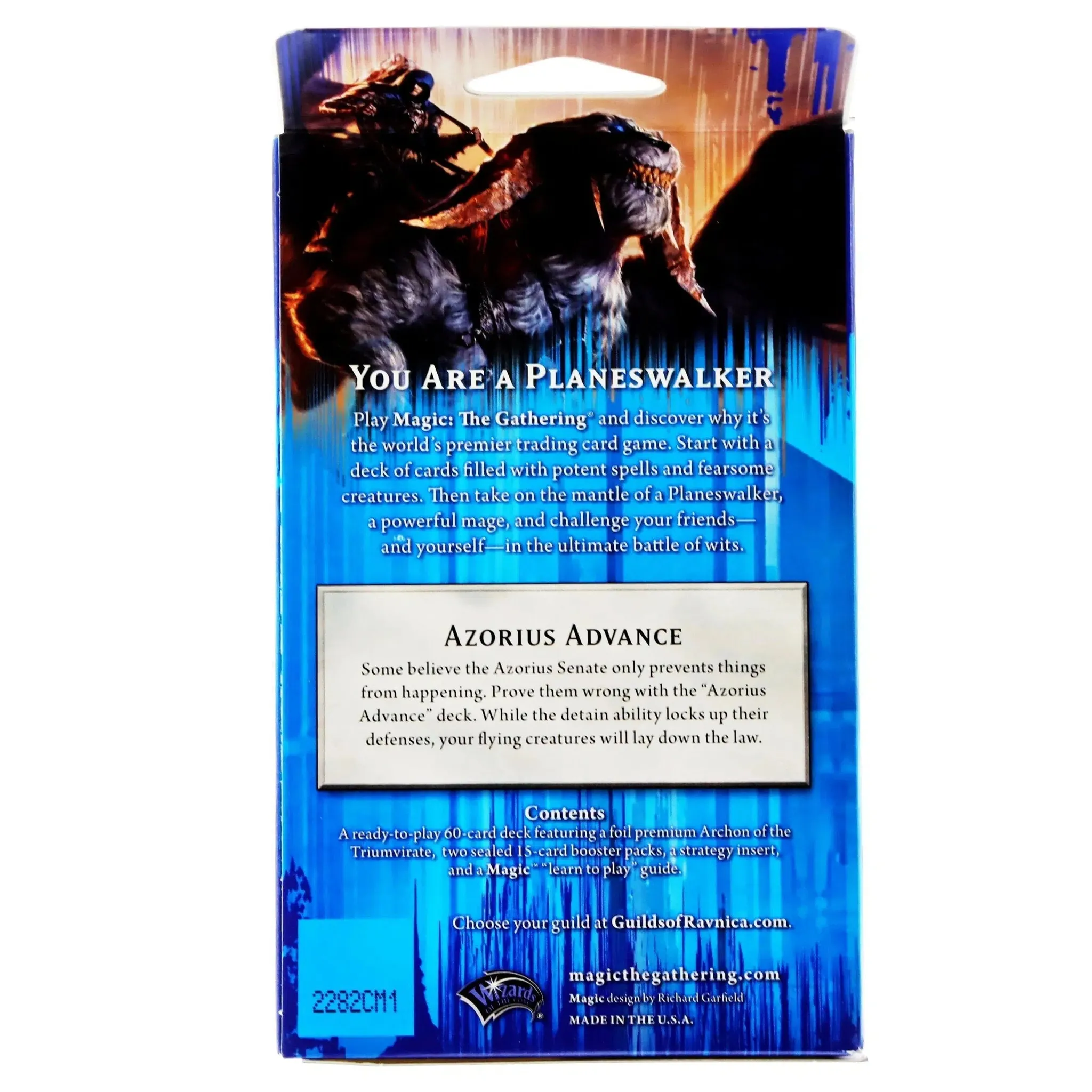 Magic: The Gathering [Return to Ravnica] - Azorius Advance Intro Pack (Theme Deck) - Image 2