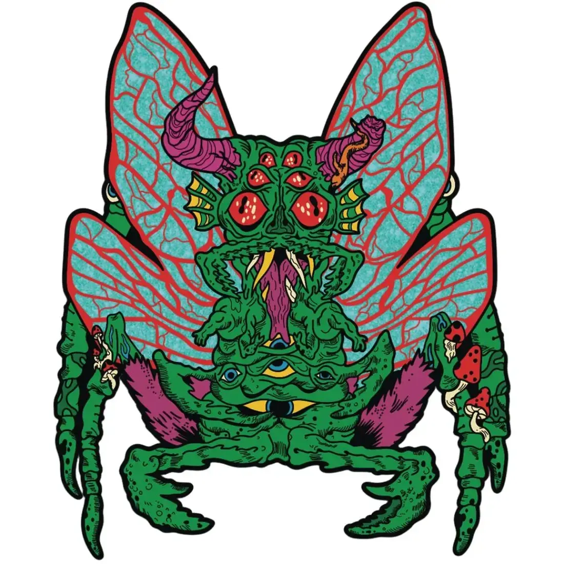 Magic The Gathering [Secret Lair: Buggin' Out] - Mazirek, Kraul Death Priest Pin Badge (Limited Edition, Augmented Reality) - Pinfinity - (013) - Image 3