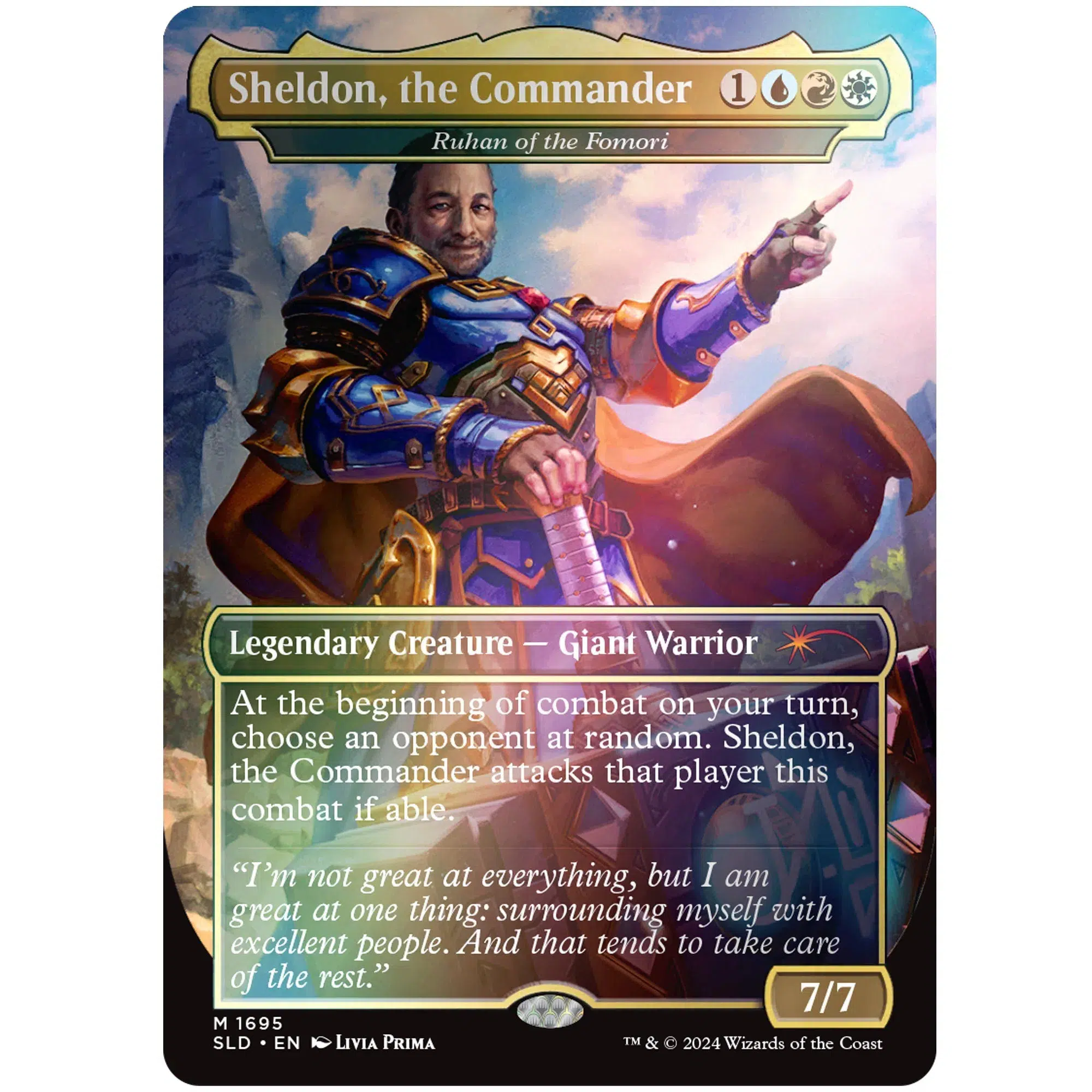 Magic: The Gathering [Secret Lair] - Sheldon's Spellbook Alternative Art Card Set (Rainbow Foil Edition) - Wizards of the Coast - Secret Lair Drop Series - Image 3