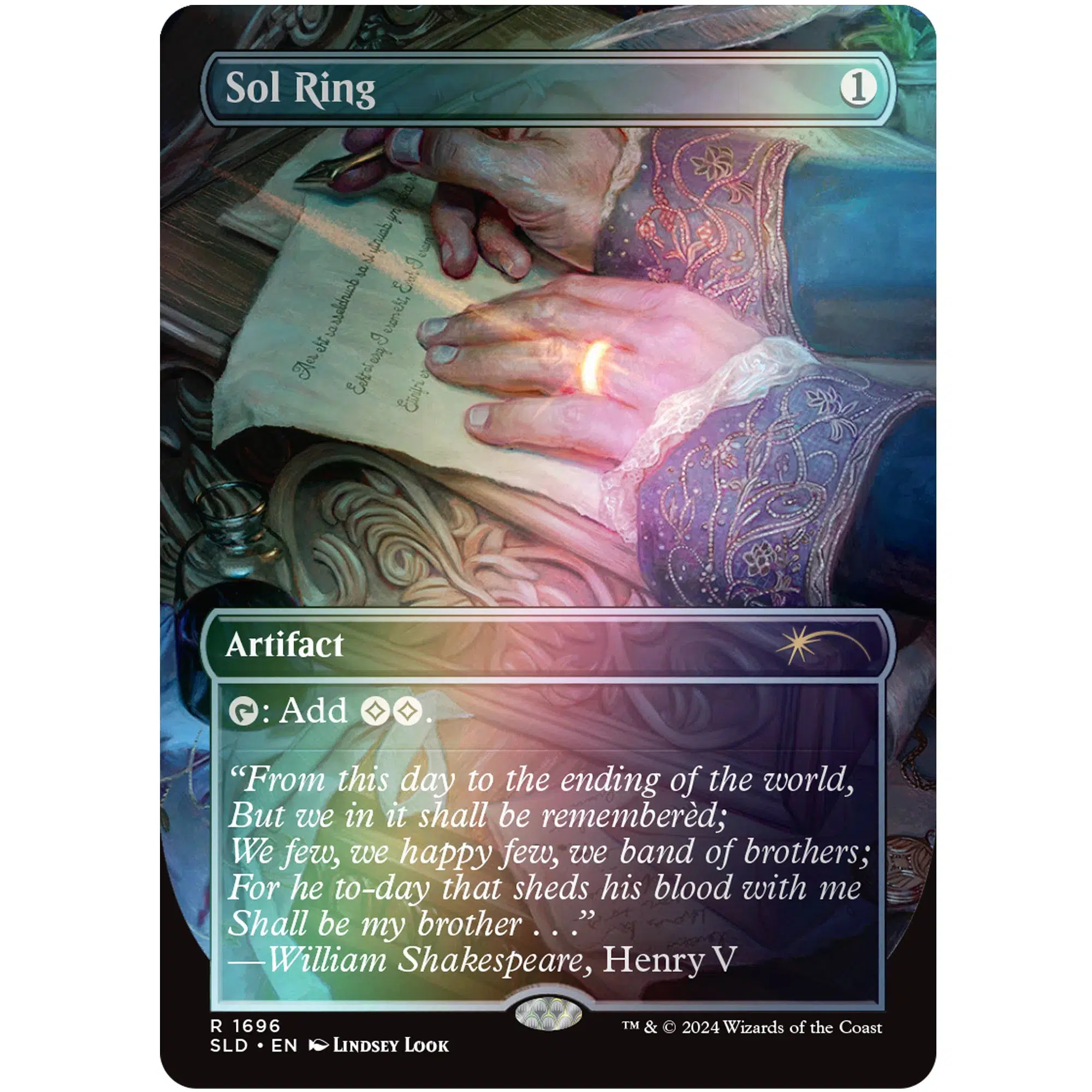 Magic: The Gathering [Secret Lair] - Sheldon's Spellbook Alternative Art Card Set (Rainbow Foil Edition) - Wizards of the Coast - Secret Lair Drop Series - Image 6