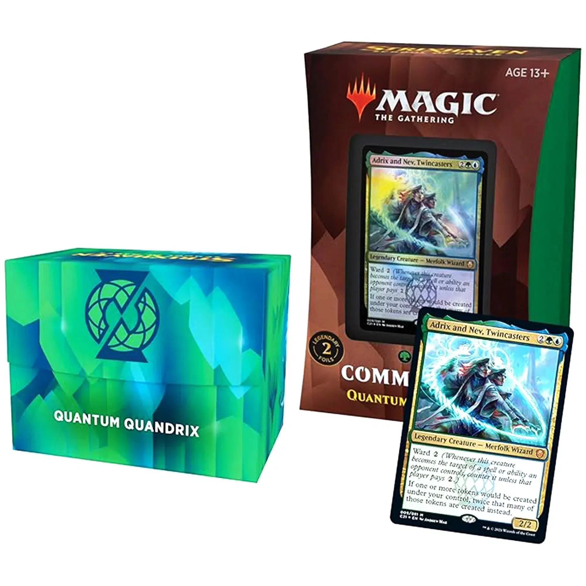 Magic: The Gathering [Strixhaven: School of Mages] - Quantum Quandrix Commander Deck - Wizards of the Coast - Image 2