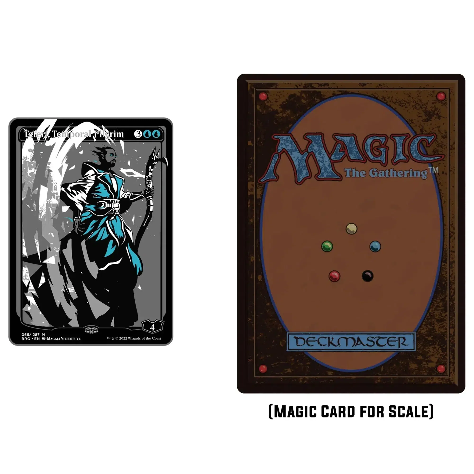 Magic: The Gathering - Teferi, Temporal Pilgrim Pin Badge (#071, Limited Edition, Augmented Reality) - Pinfinity - Image 4