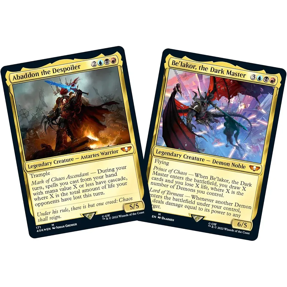 Magic: The Gathering [Universes Beyond: Warhammer 40,000] - The Ruinous Powers Commander Deck - Image 5