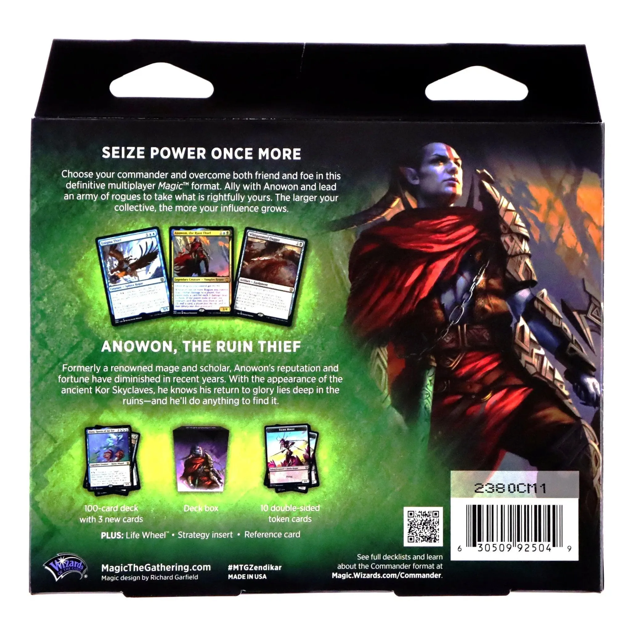 Magic: The Gathering [Zendikar Rising] - Sneak Attack Commander Deck - Image 2