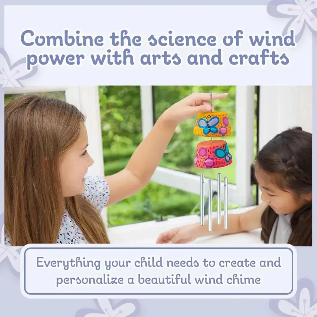 Make a Wind Chime - Arts & Craft Toy Kit - 4M - Image 4