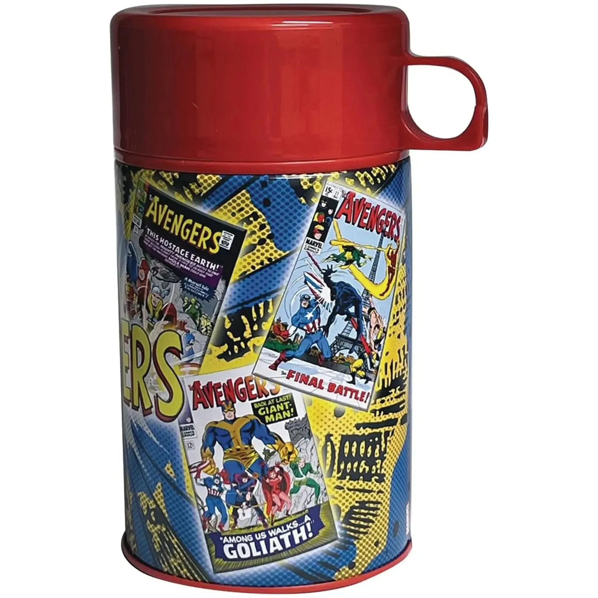 Marvel - "Avengers Assemble!" Retro Lunchbox & Beverage Container Set (Limited Edition: 1 of 2,500) - Surreal Entertainment - Tin Titans Series, PREVIEWS Exclusive - Image 6