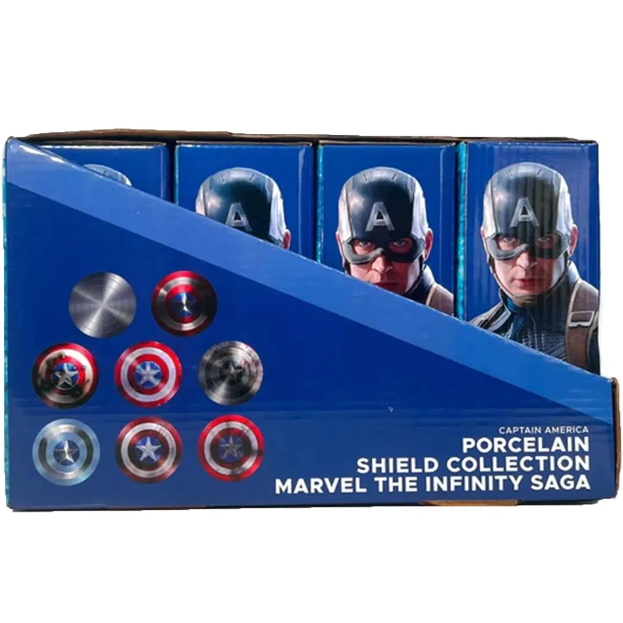 Marvel [Avengers: The Infinity Saga] - Different Captain America Shields Figure Blind Bag (Porcelain) - Toy Sapiens - Image 2