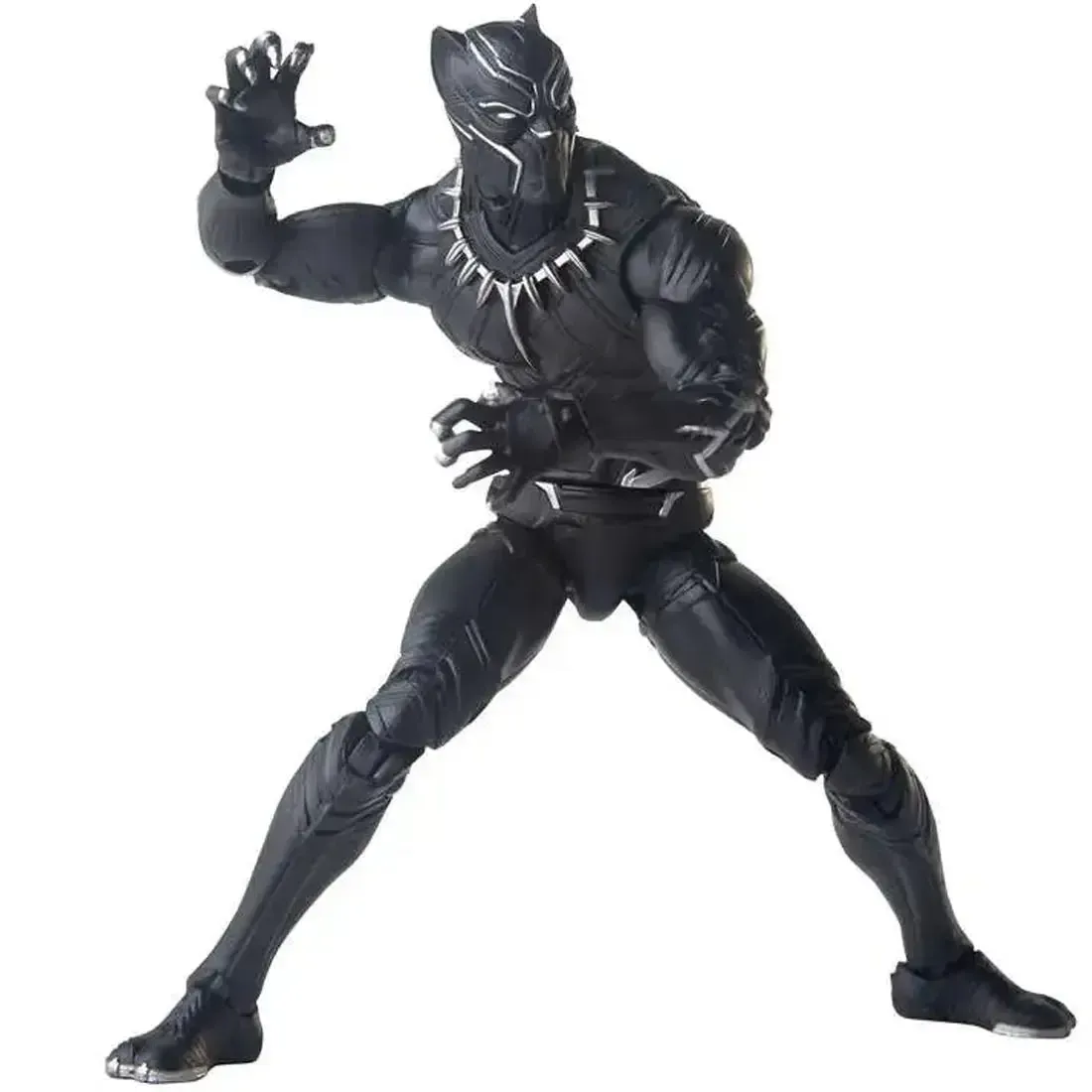 Marvel - Black Panther Action Figure (6") - Marvel Legends Series [Build a Figure: M'Baku] - Image 4