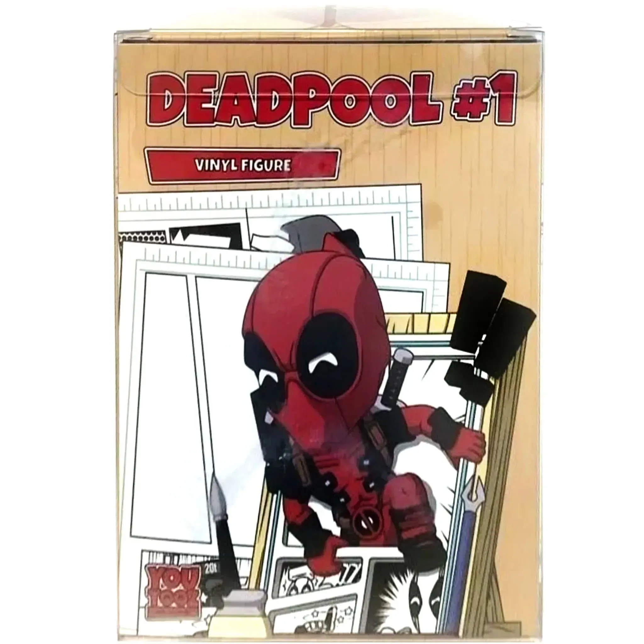 Marvel Comics - Deadpool Figure (4.25", Vinyl) - Youtooz - Marvel Comics Series (#1) - (2024) - Image 3