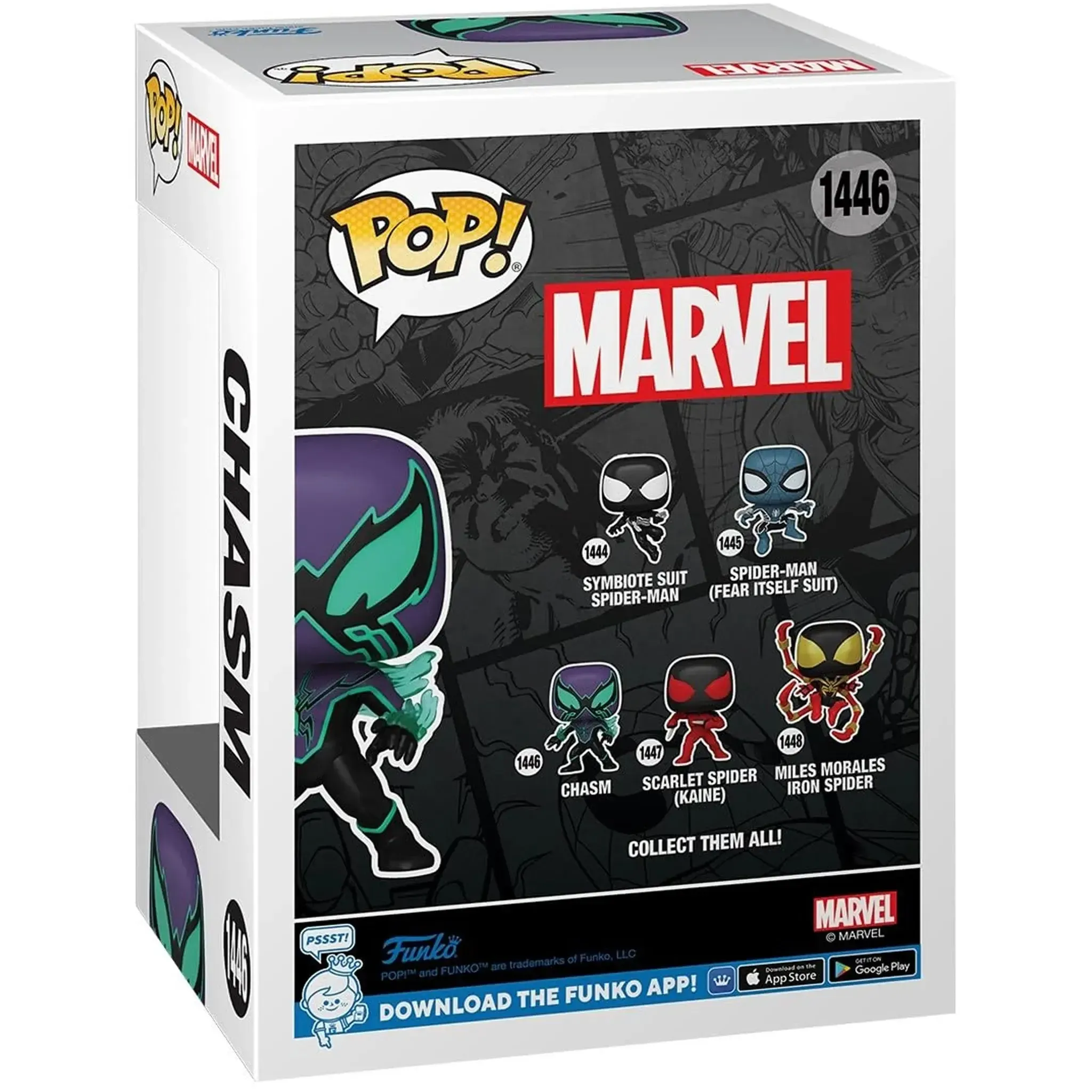 Marvel Comics [Spider-Man] - Chasm Bobblehead Figure (4") - Funko - Pop! Series (1446) - Image 3