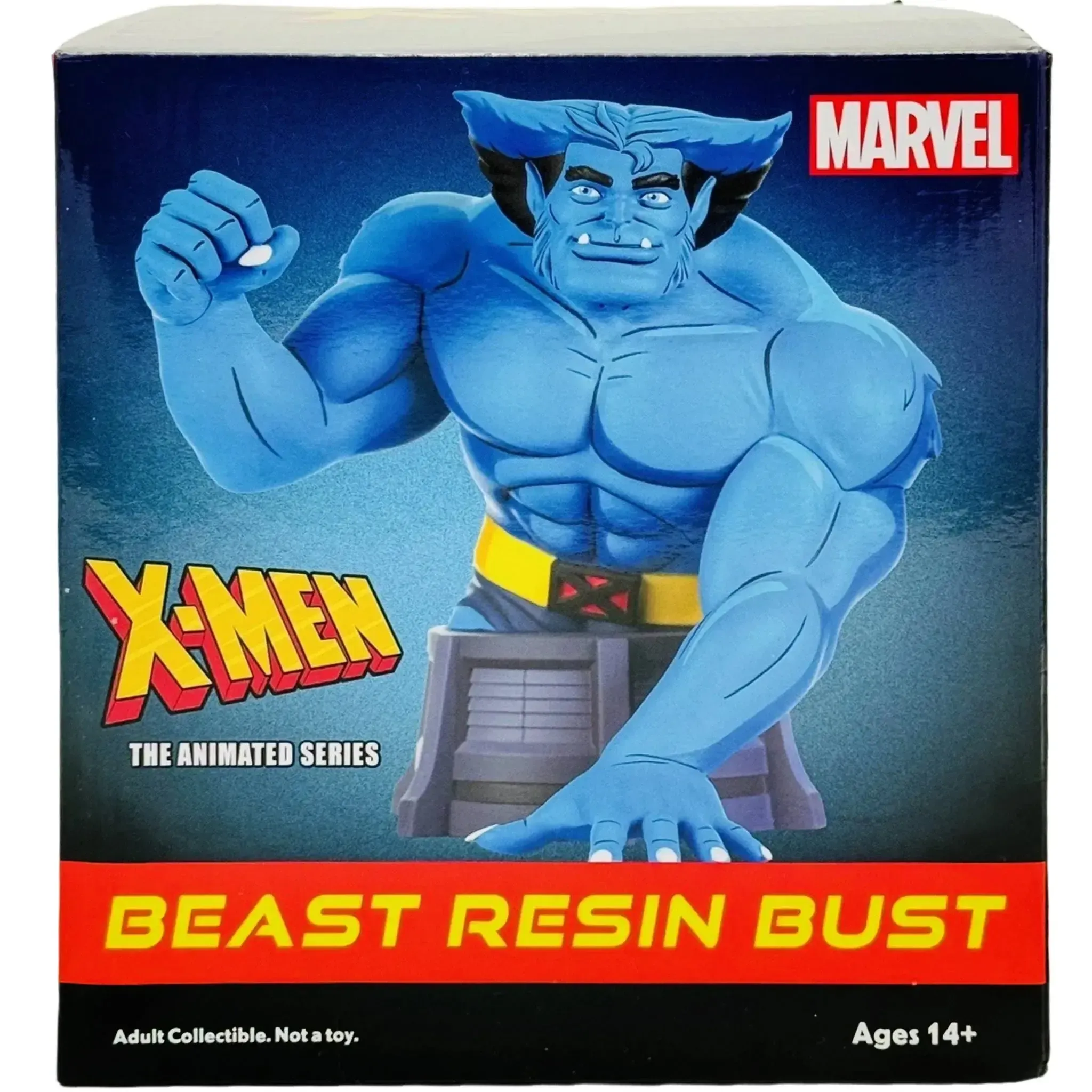 Marvel Comics [X-Men: The Animated Series] - Beast Bust Statue Figure (6", Limited Edition: 1 of 3,000) - Diamond Select Toys - (2022)