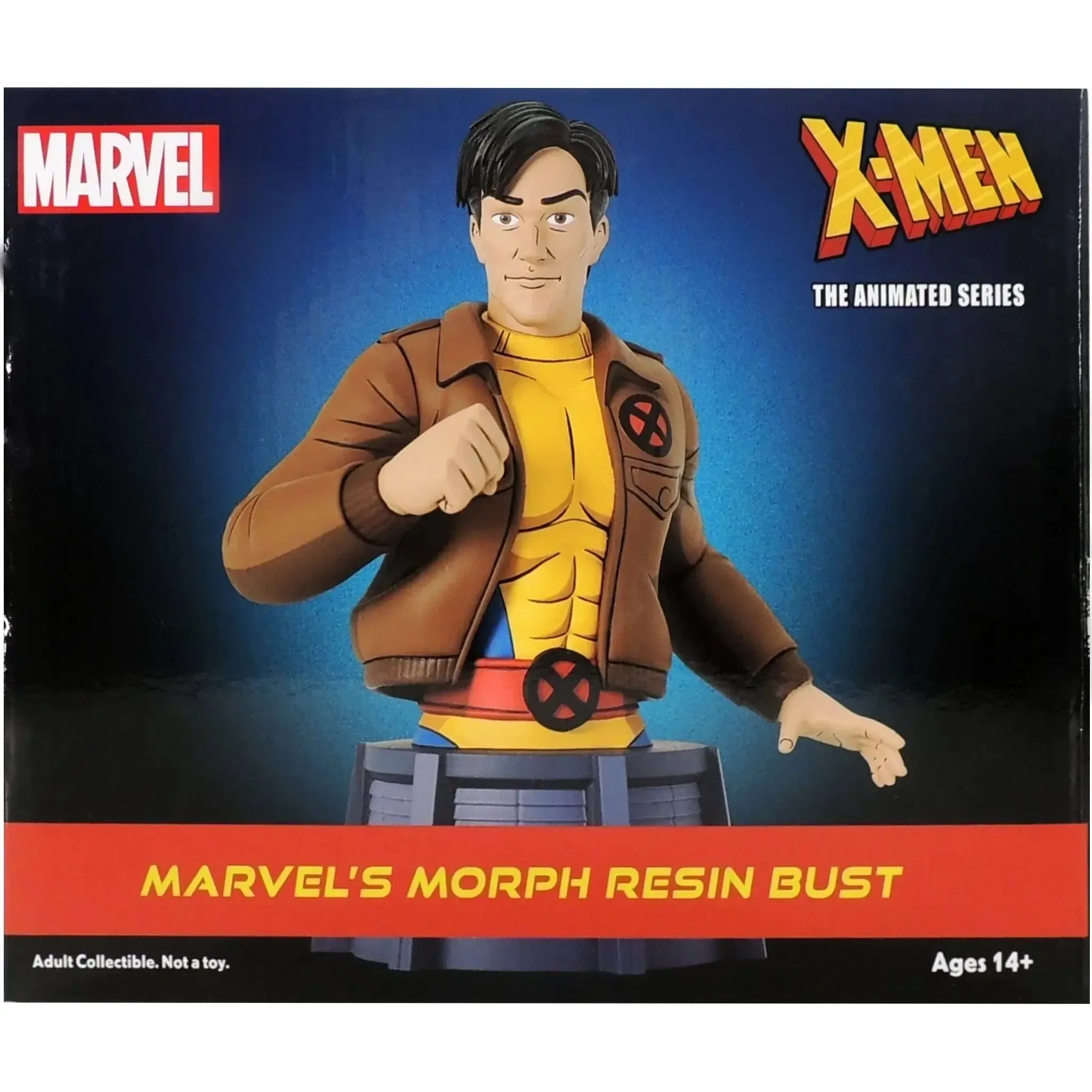 Marvel Comics [X-Men: The Animated Series] - Morph Resin Bust Statue Figure (6", Limited Edition: 1 of 3,000) - Diamond Select Toys - (2024)