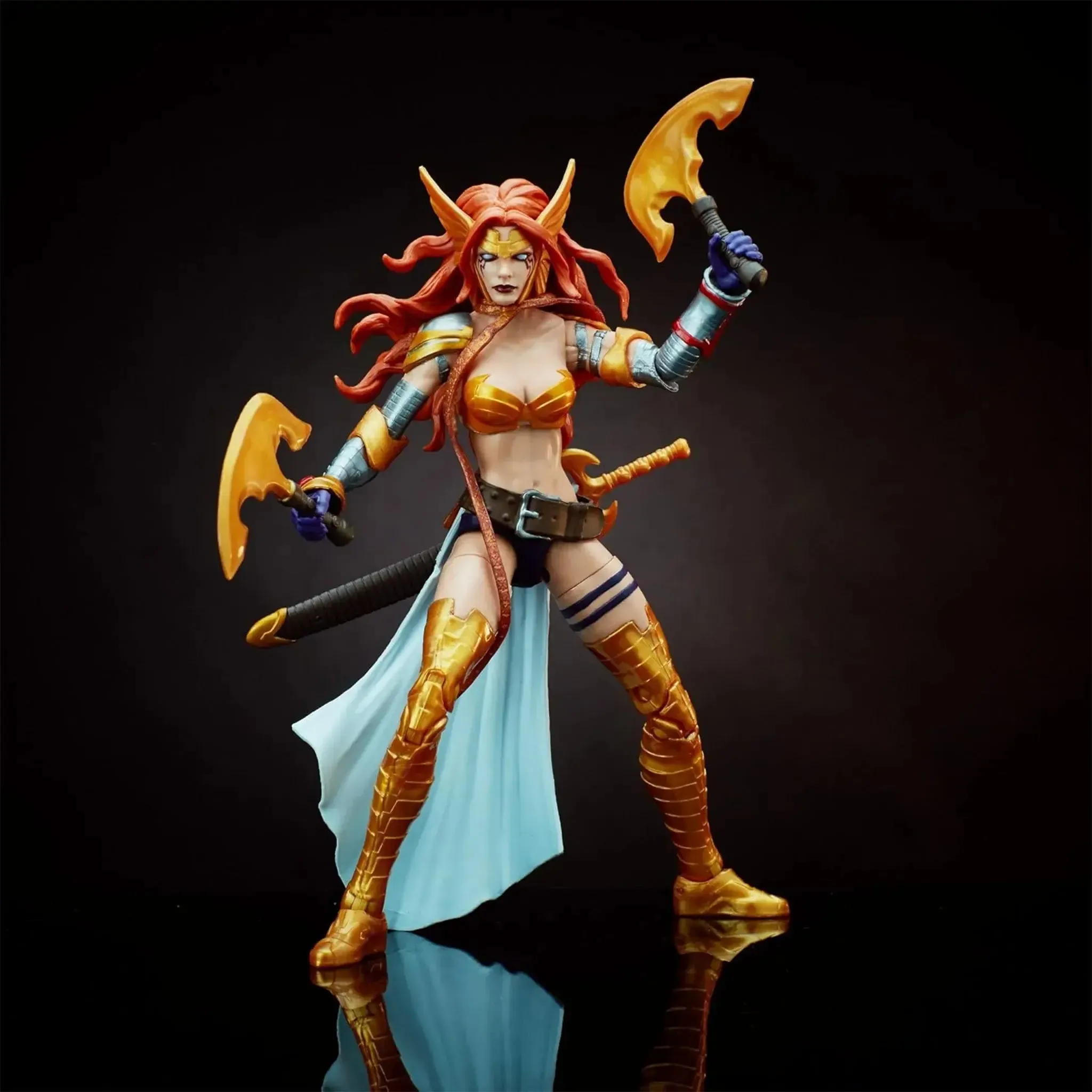 Marvel [Guardians of the Galaxy] - Marvel's Angela Action Figure (6") - Hasbro - Marvel Legends Series [Build-A-Figure: Marvel's Titus] - (2016) - Image 8