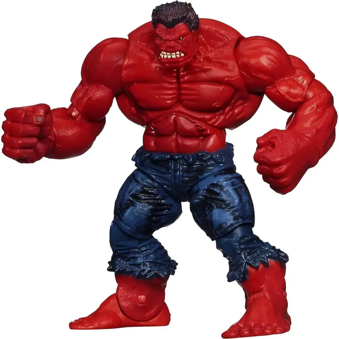 Marvel - Red Hulk Action Figure (4.5") - Hasbro - Marvel Universe Series 1 (028) - Image 2
