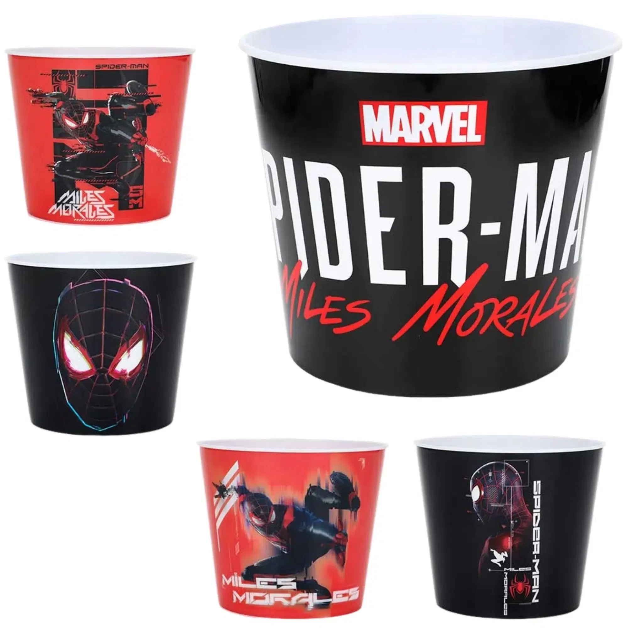 Marvel: Spider-Man - Miles Morales Popcorn Bucket Set - Bioworld - Image 2