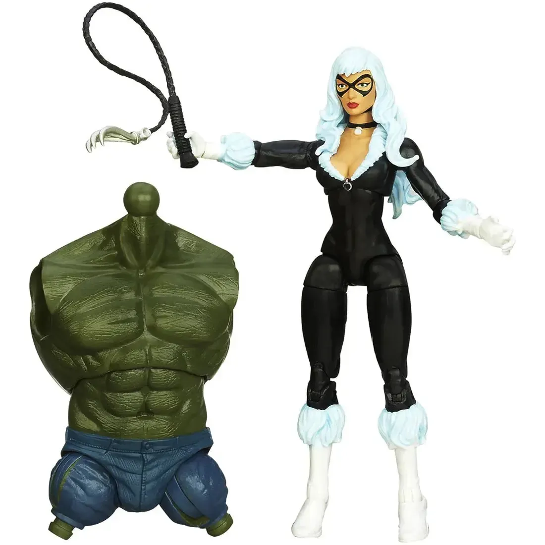 Marvel [Spider-Man] - Skyline Sirens Black Cat Action Figure (6") - Hasbro - Marvel Legends Infinite Series [Build a Figure: Green Goblin] - Image 2