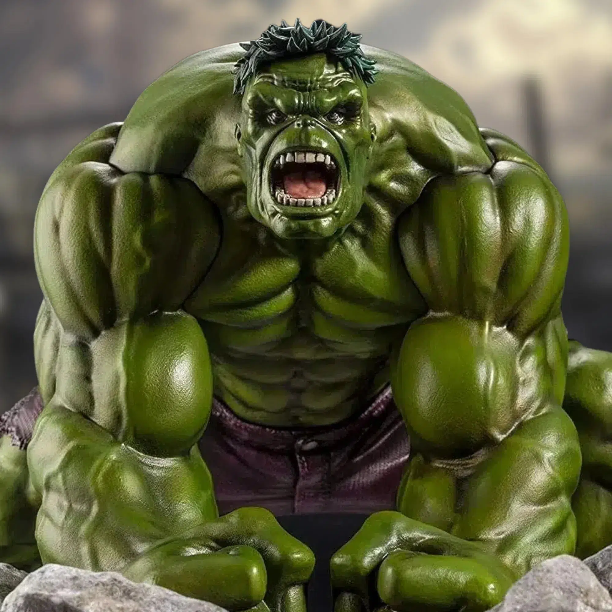 Marvel [The Immortal Hulk] - Hulk Smash Statue Figure (1:10 Scale) - Kotobukiya - ArtFX Premier Series - Image 2