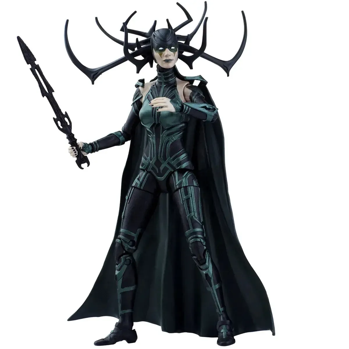 Marvel [Thor: Ragnarok] - Marvel's Hela Action Figure (6") - Hasbro - Legends Series [Build a Figure: Hulk] - Image 6