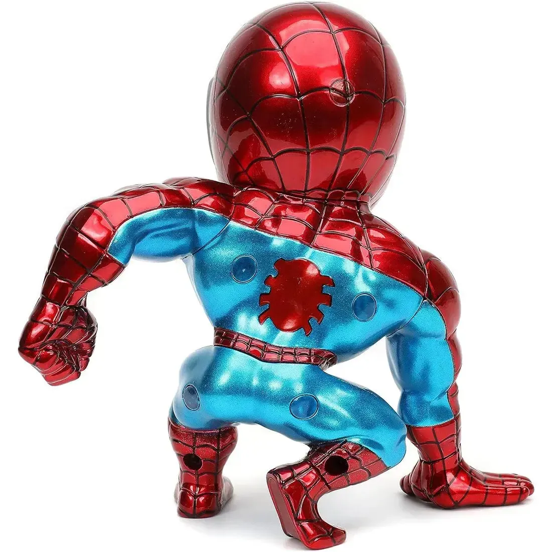 Marvel [Ultimate Spider-Man] - Hero Landing Spider-Man Figure (5", Metal Die-Cast) - Jada - Metafigs Series - Image 3