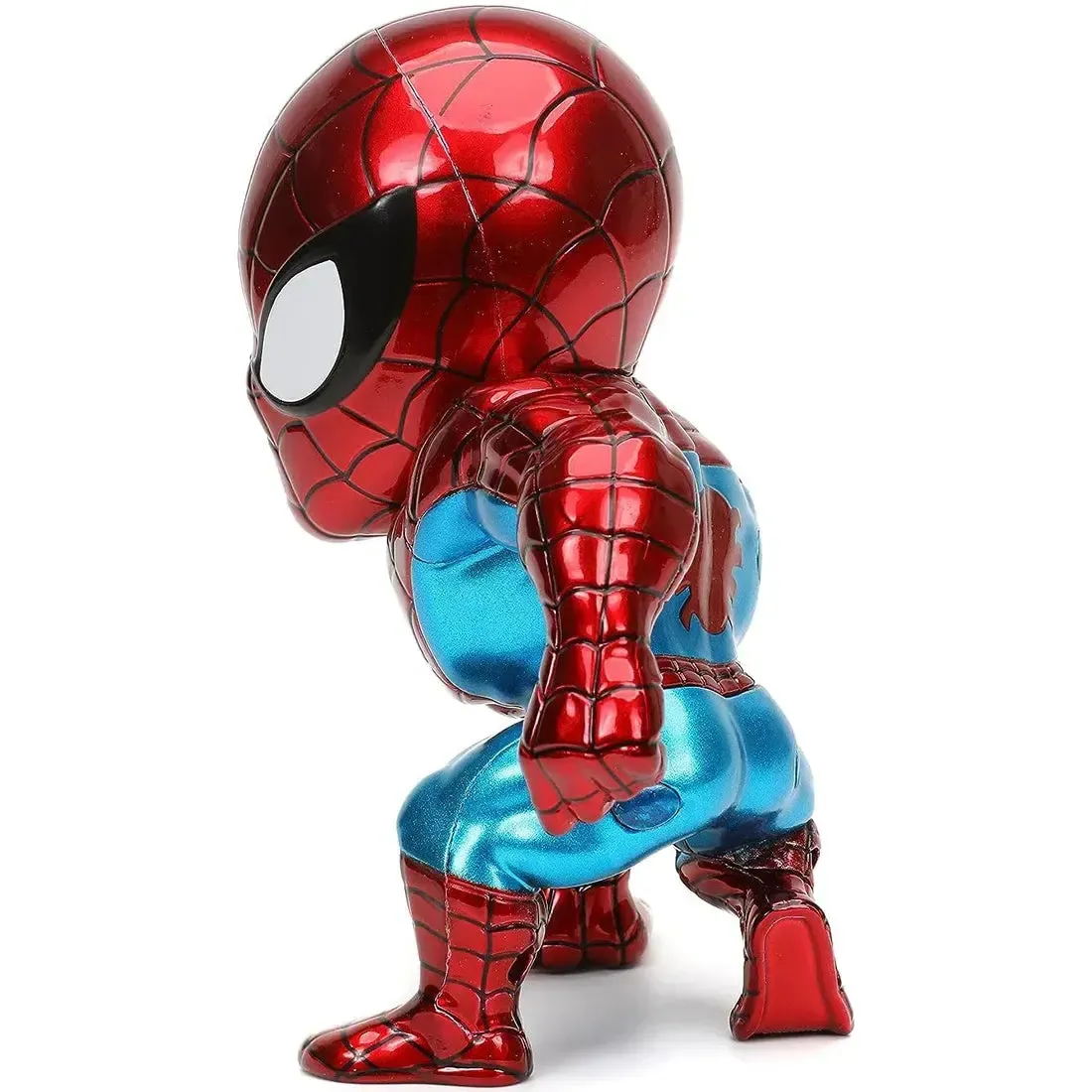 Marvel [Ultimate Spider-Man] - Hero Landing Spider-Man Figure (5", Metal Die-Cast) - Jada - Metafigs Series - Image 5