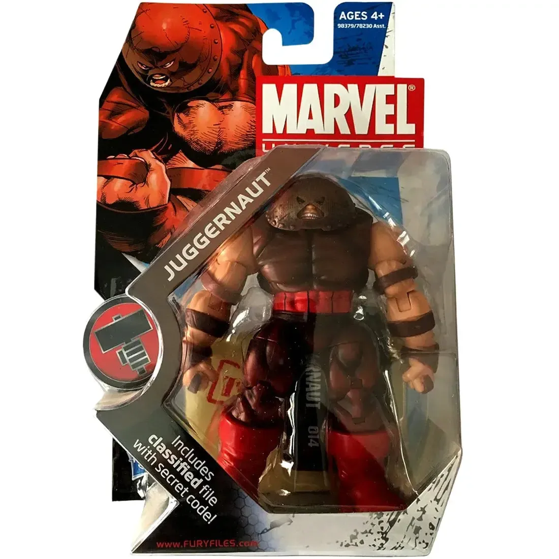 Marvel [X-Men] - Juggernaut Action Figure (4.5") - Hasbro - Marvel Universe Series 2 (014)