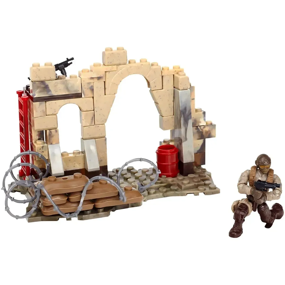 Mega Bloks [Call of Duty] - Desert Outpost Building Set - Mega Bloks Collector Series (06846) - Image 2
