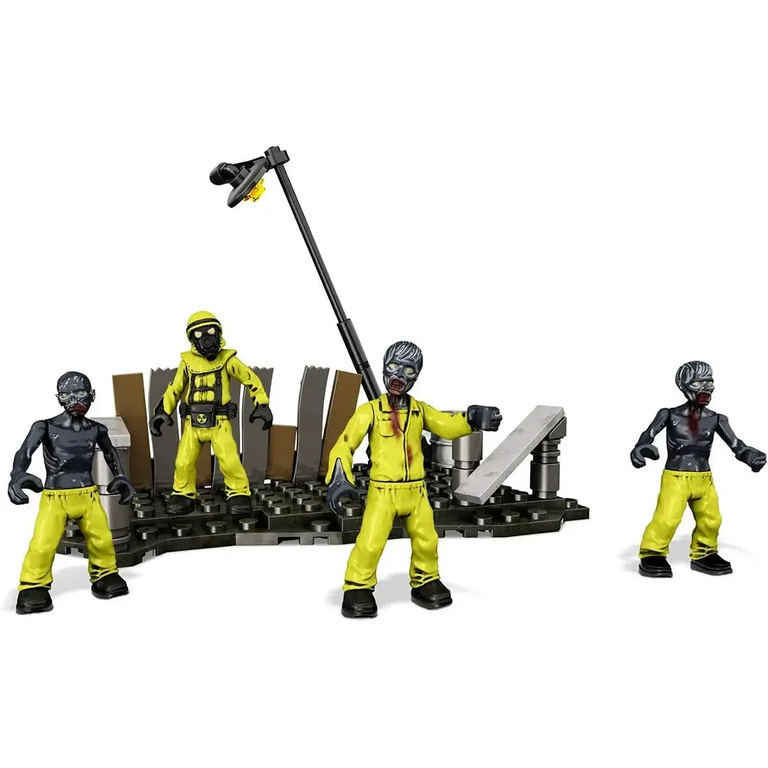 Mega Bloks [Call of Duty] - Hazmat Zombies Mob Building Set - Mega Bloks Collector Series (CNK31) - Image 2
