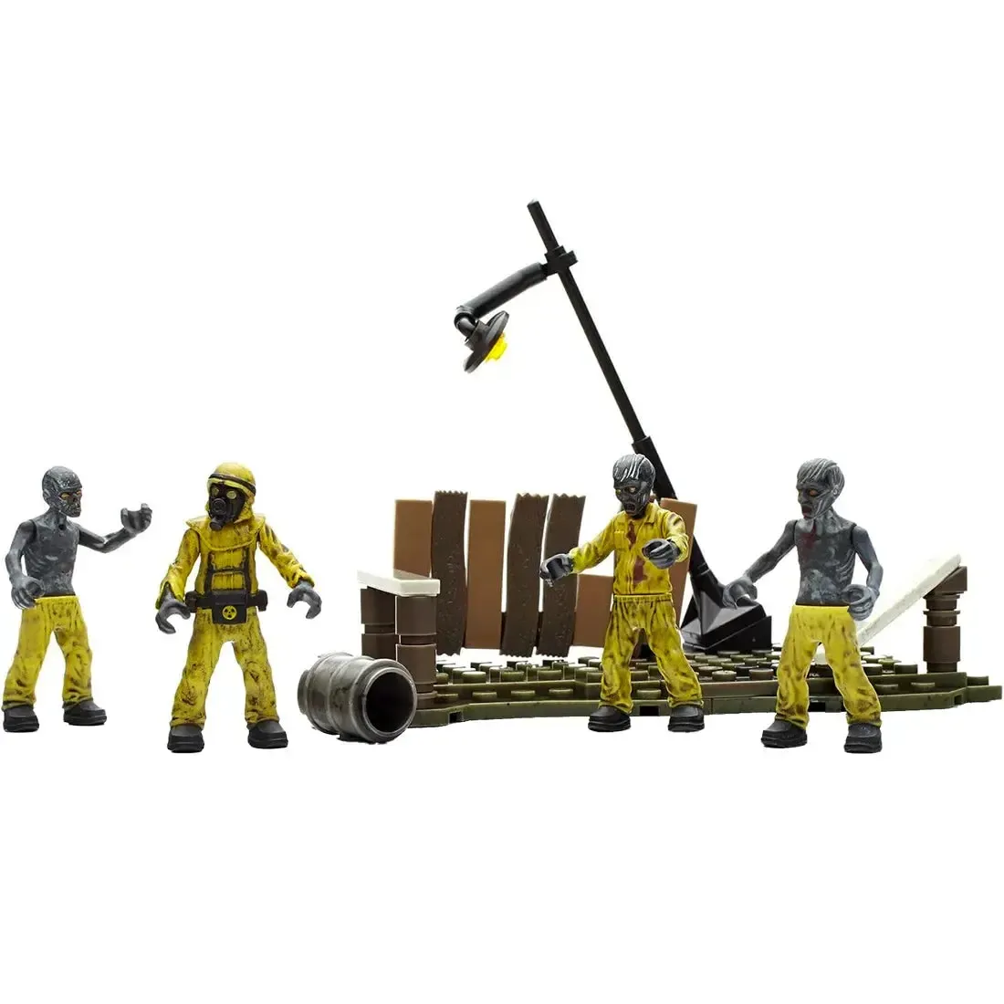 Mega Bloks [Call of Duty] - Hazmat Zombies Mob Building Set - Mega Bloks Collector Series (CNK31) - Image 3
