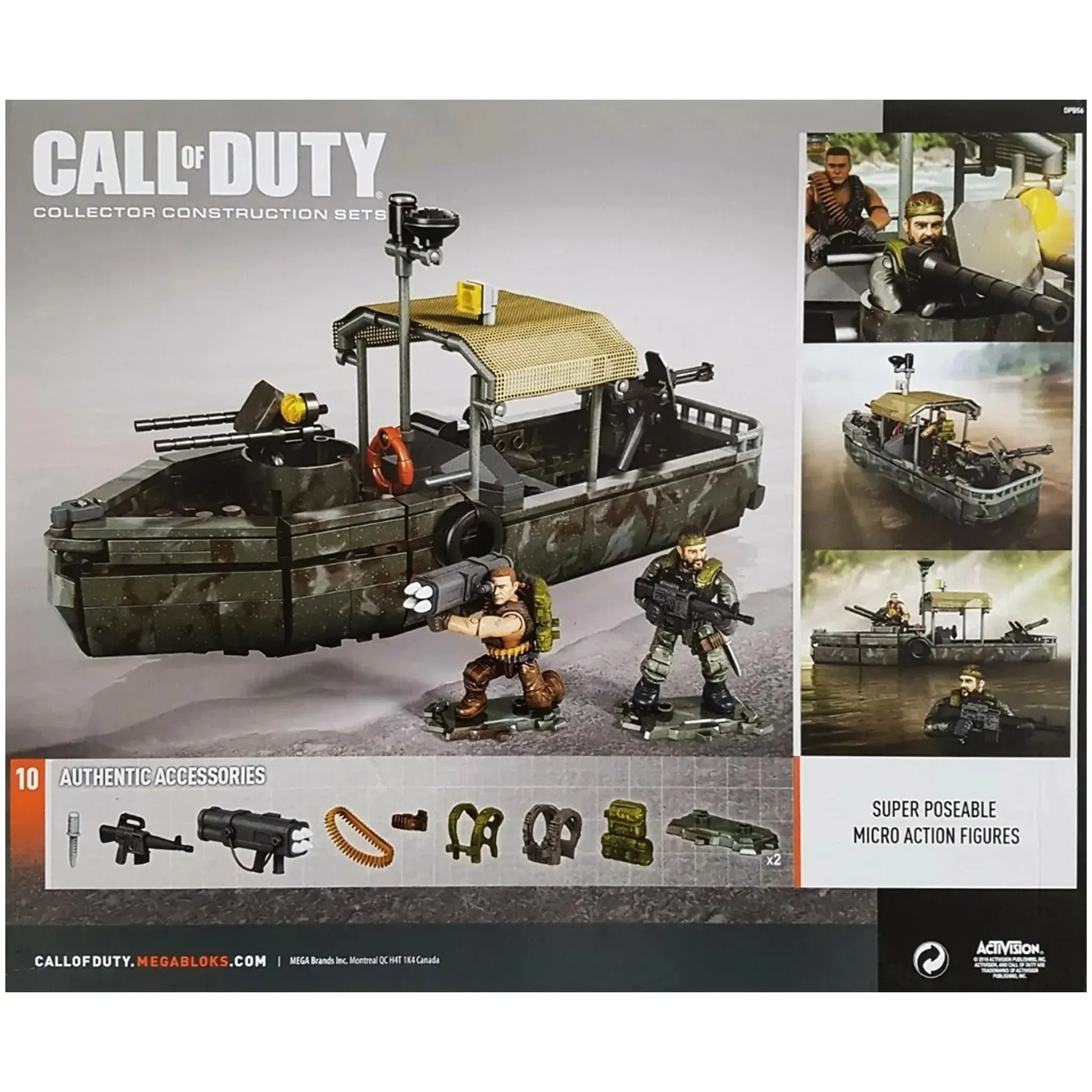 Mega Bloks [Call of Duty] - Riverboat Raid Building Set - Mega Bloks Collector Series (DPB56) - (2016) - Image 3